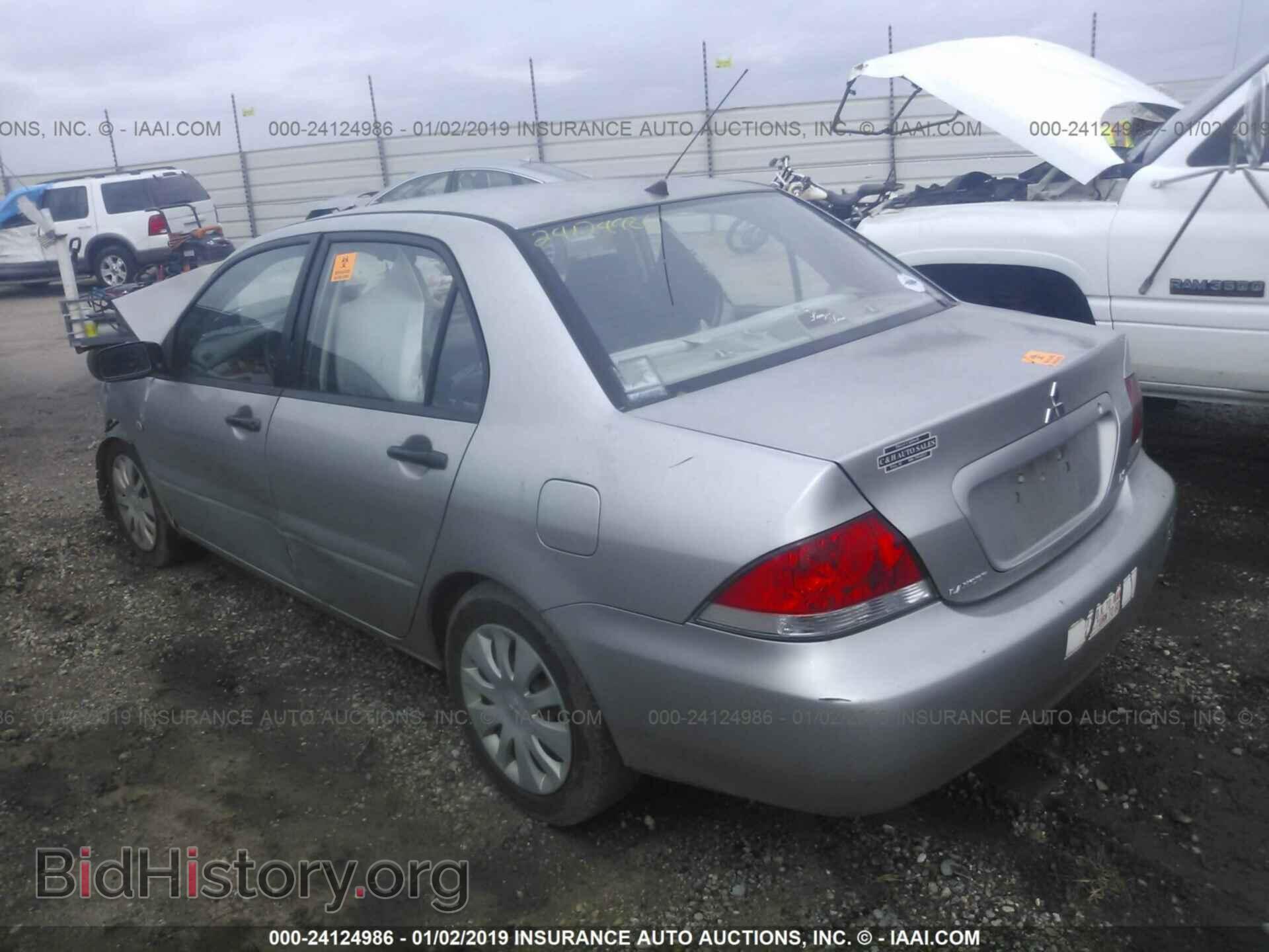 2007 MITSUBISHI LANCER - VIN: JA3AJ26E87U016707 - Фото 3
