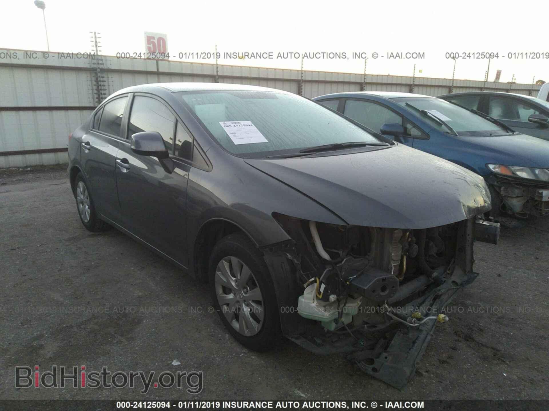 Фотография 19XFB2F58CE071784 - HONDA CIVIC 2012
