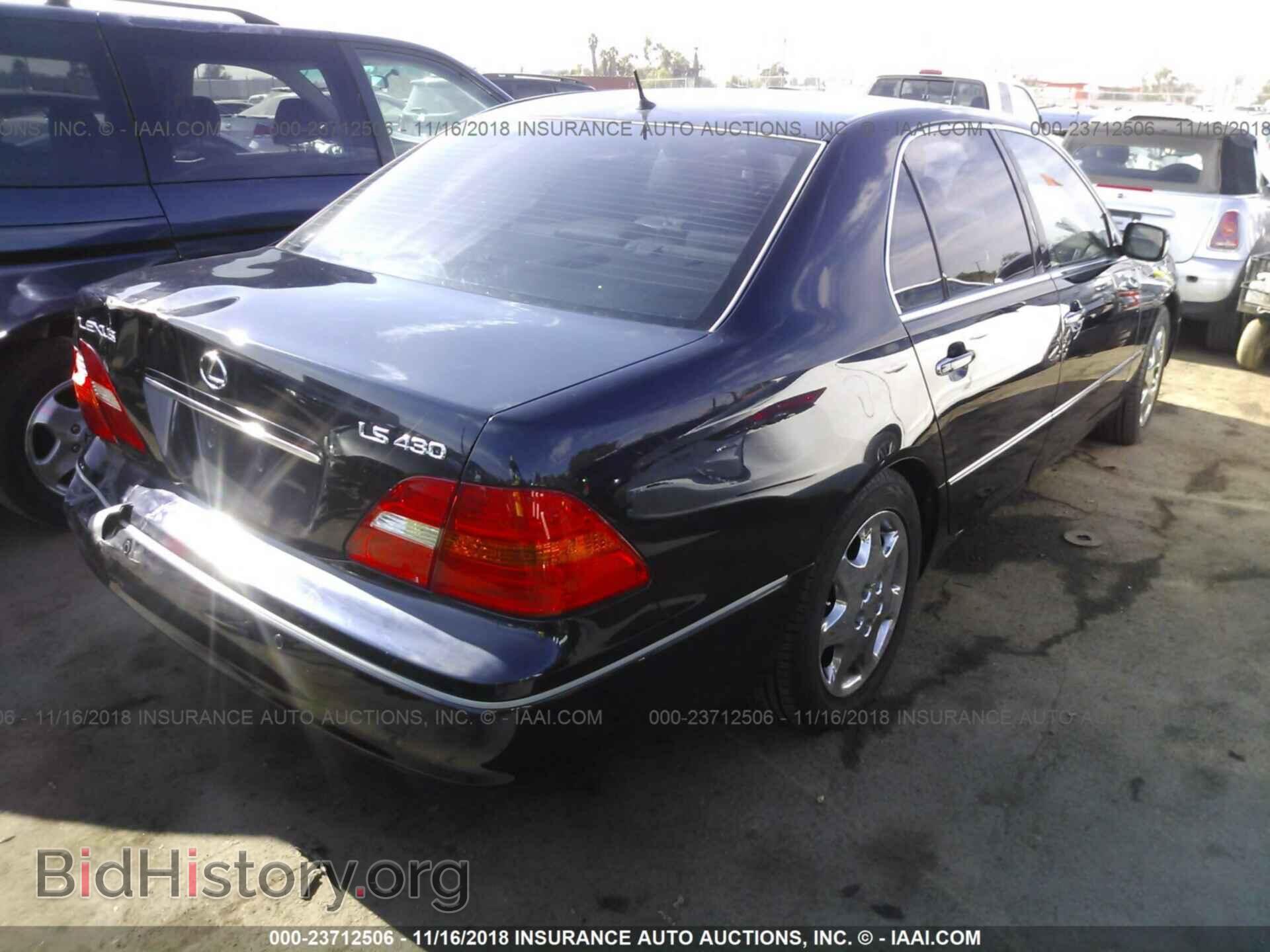 2002 LEXUS LS - VIN: JTHBN30F520053536 - Photo 4