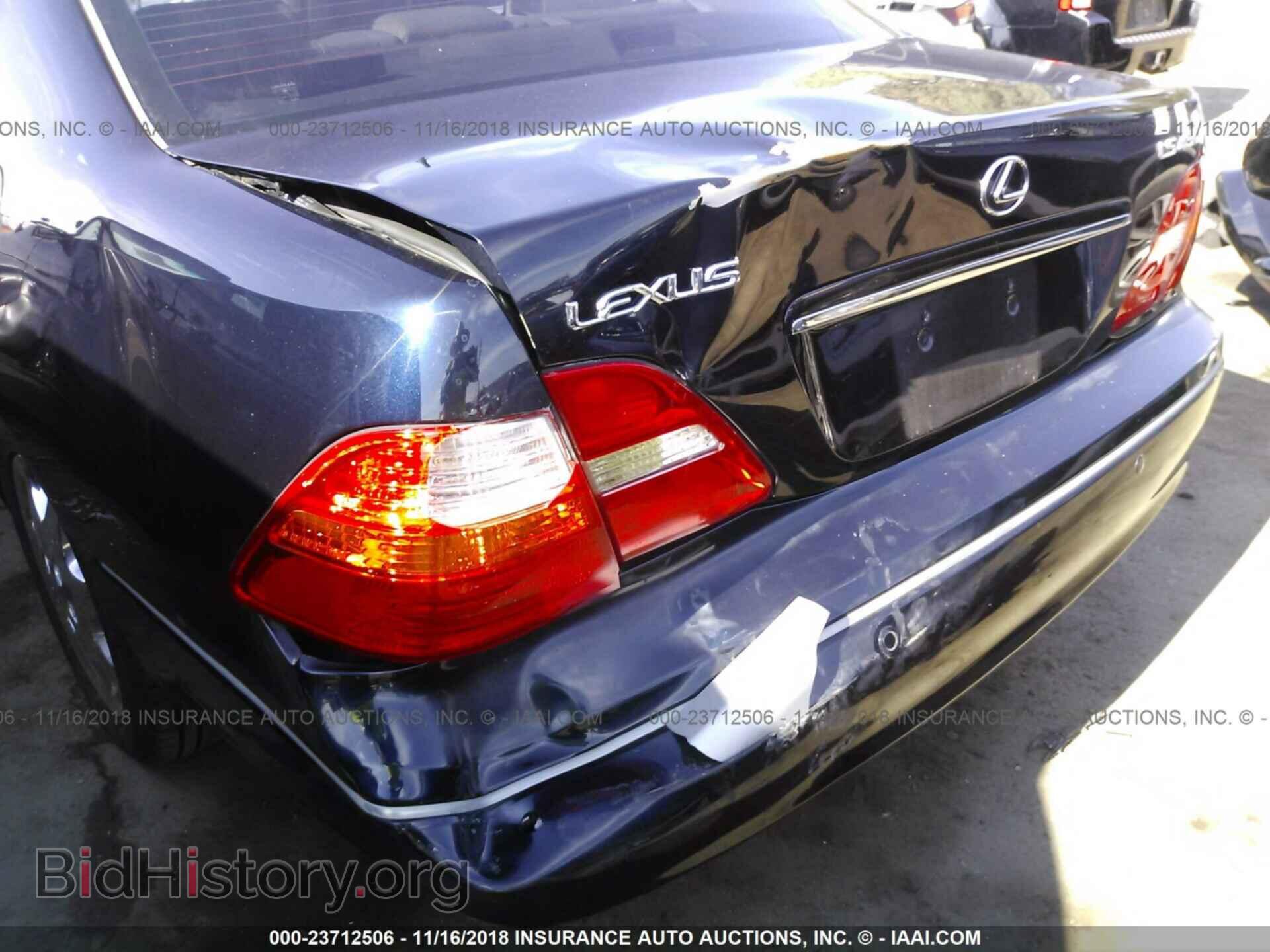 2002 LEXUS LS - VIN: JTHBN30F520053536 - Photo 6