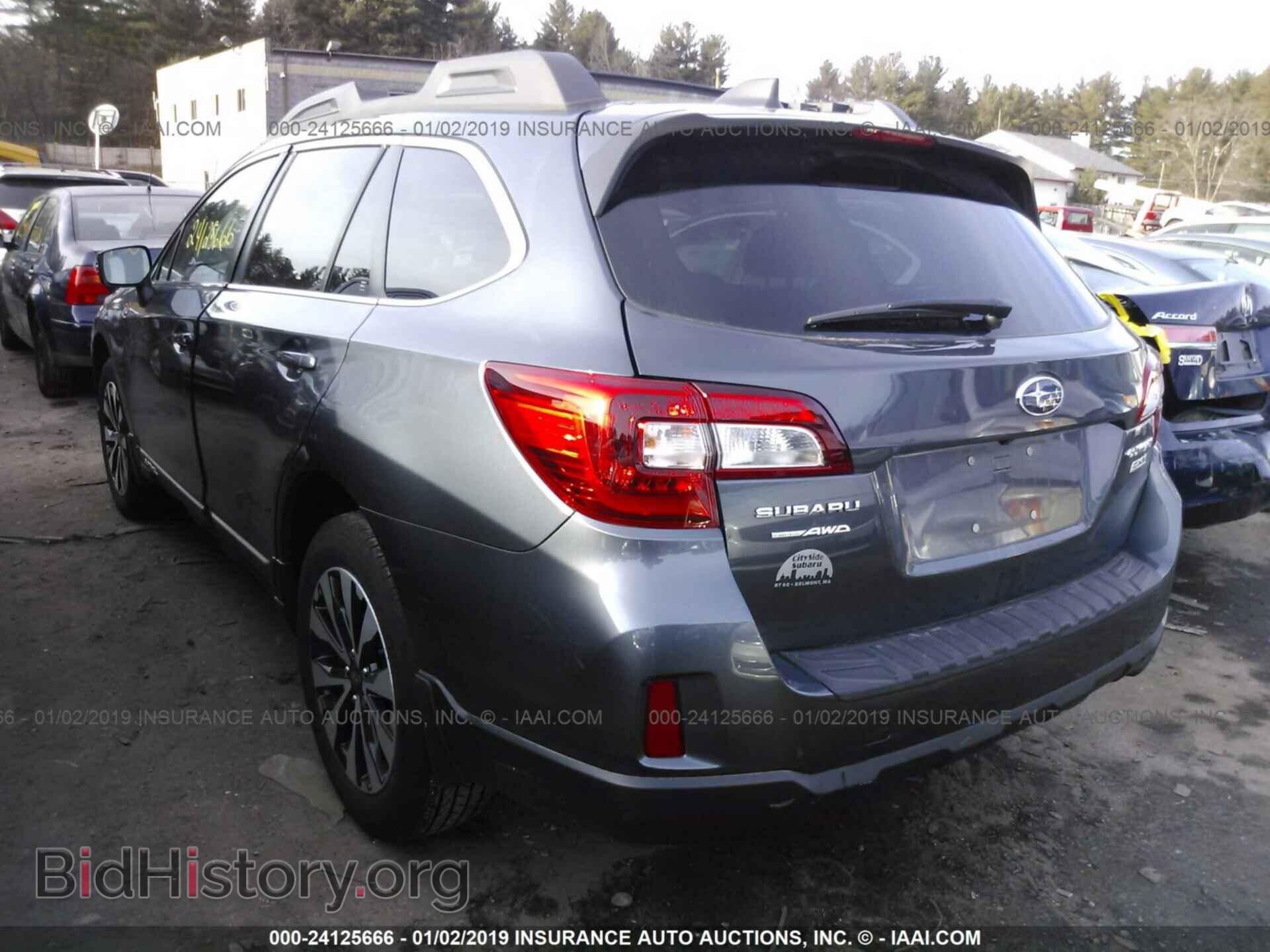 2016 SUBARU OUTBACK - VIN: 4S4BSANC2G3360144 - Фото 3