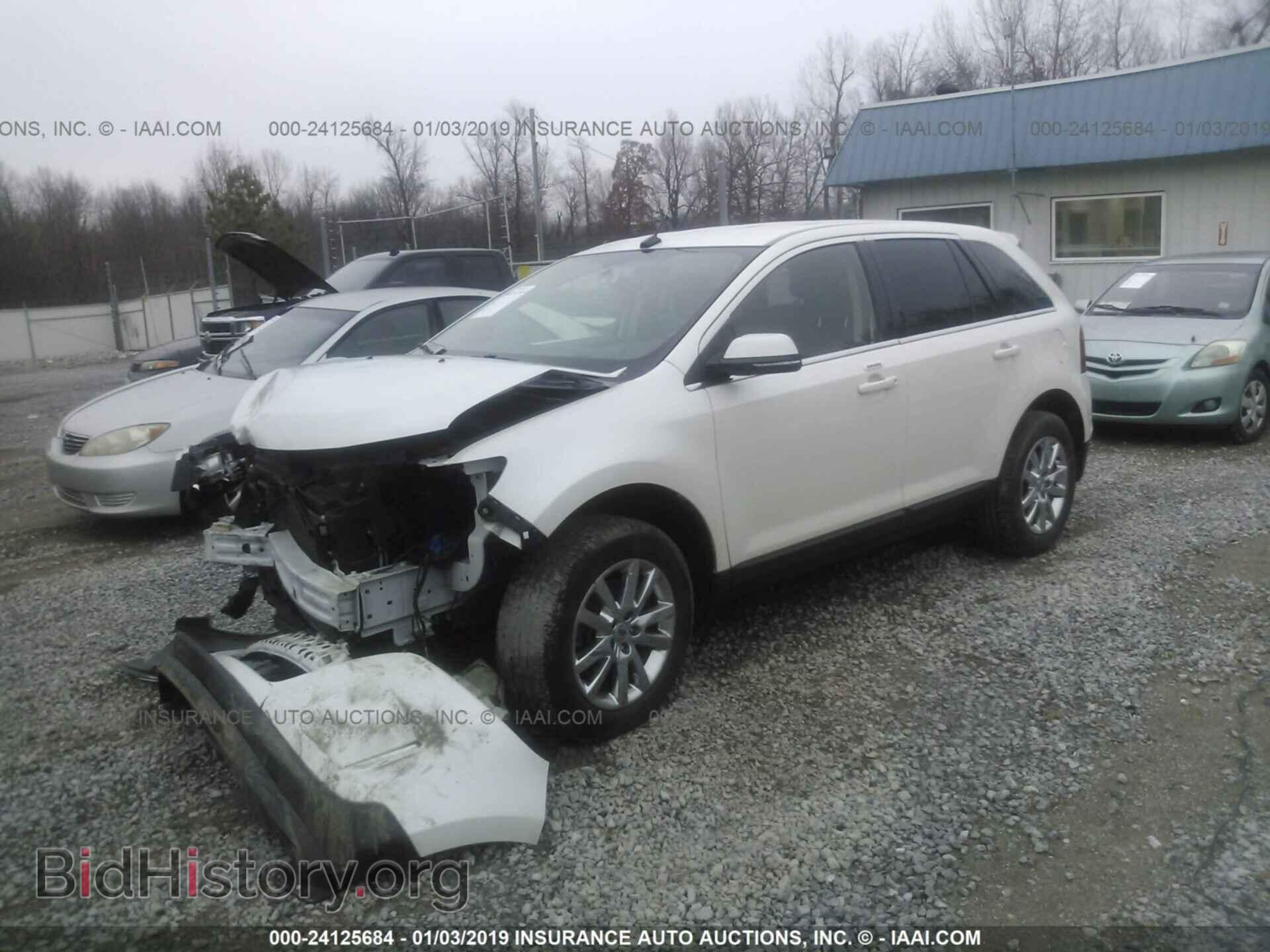 2014 FORD EDGE - VIN: 2FMDK3KC7EBB28970 - Фото 2