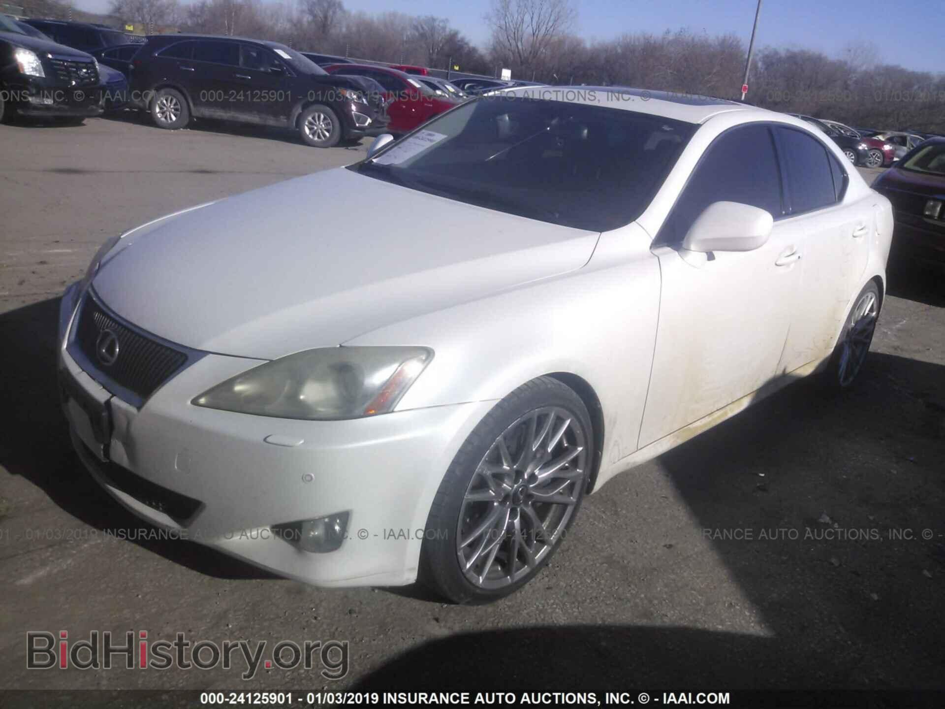 2008 LEXUS IS - VIN: JTHBE262082016129 - Фото 2