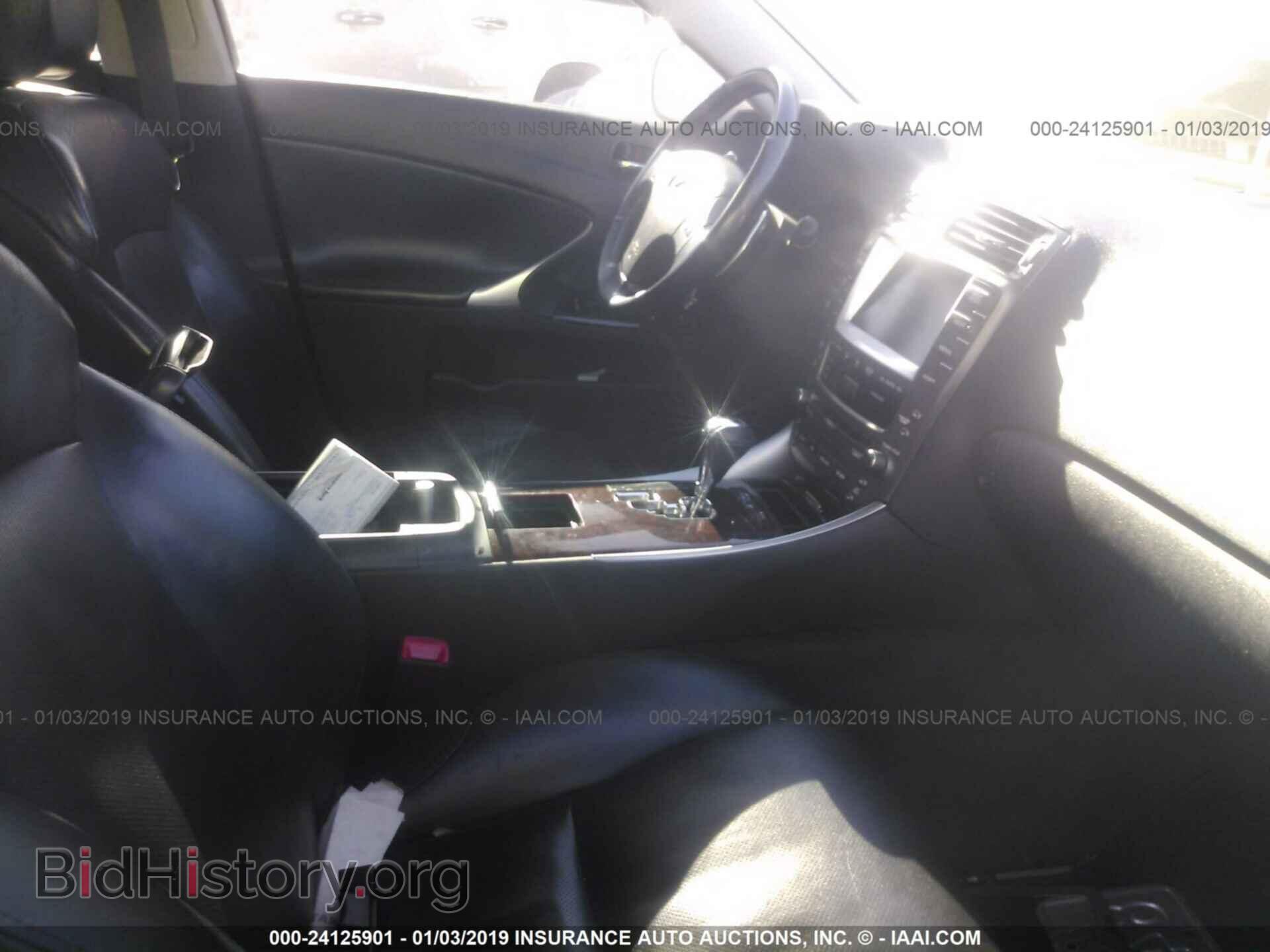 2008 LEXUS IS - VIN: JTHBE262082016129 - Фото 5
