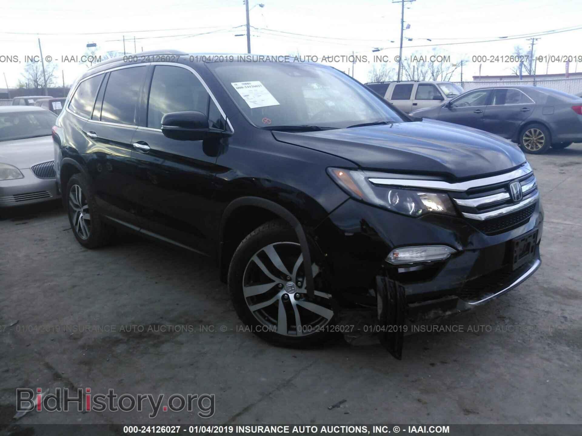 Фотография 5FNYF6H01GB033836 - HONDA PILOT 2016