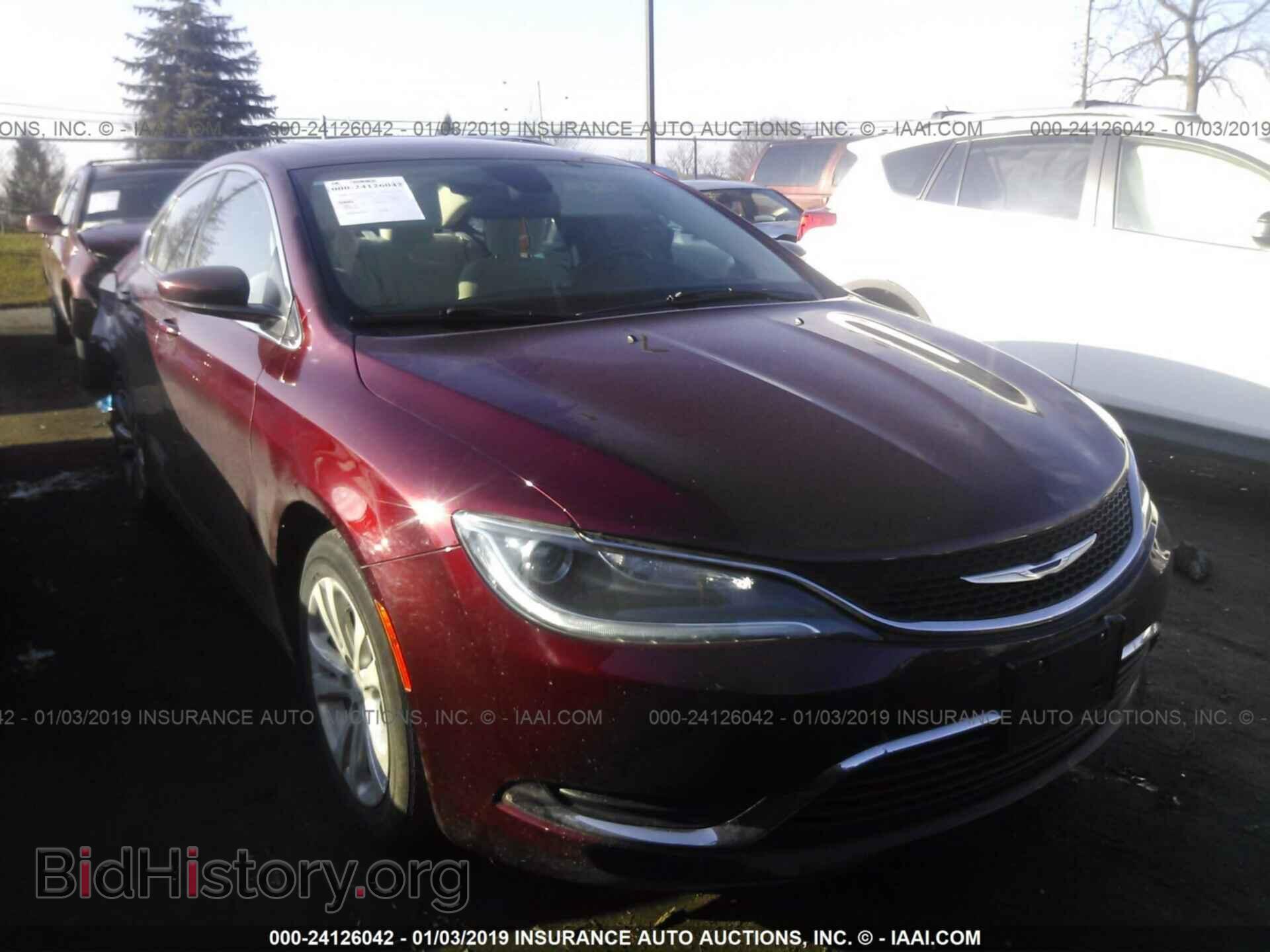 Photo 1C3CCCAB7FN669517 - CHRYSLER 200 2015