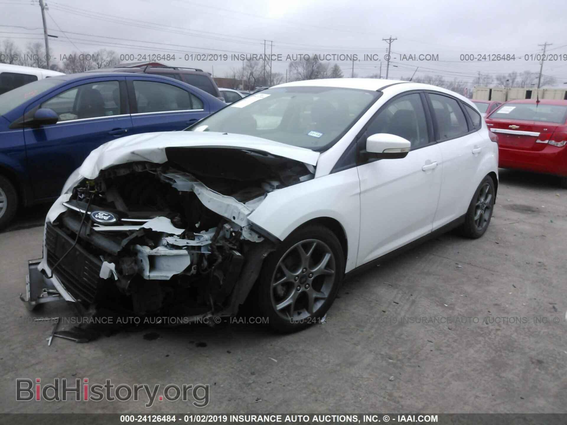 2014 FORD FOCUS - VIN: 1FADP3K28EL444154 - Фото 2