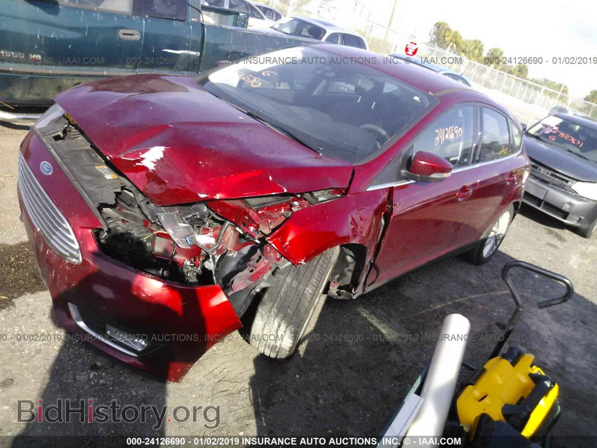2016 FORD FOCUS - VIN: 1FADP3N26GL371462 - Фото 2