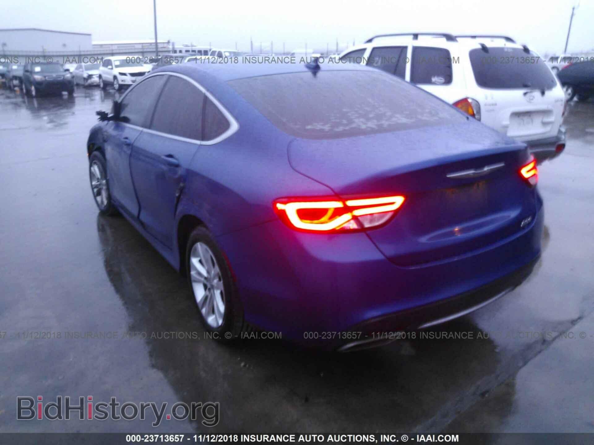 2016 CHRYSLER 200 - VIN: 1C3CCCAG2GN138867 - Фото 3