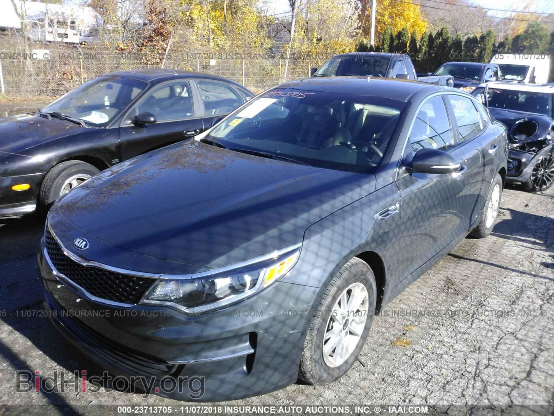 2016 KIA OPTIMA - VIN: KNAGT4L30G5073737 - Фото 2