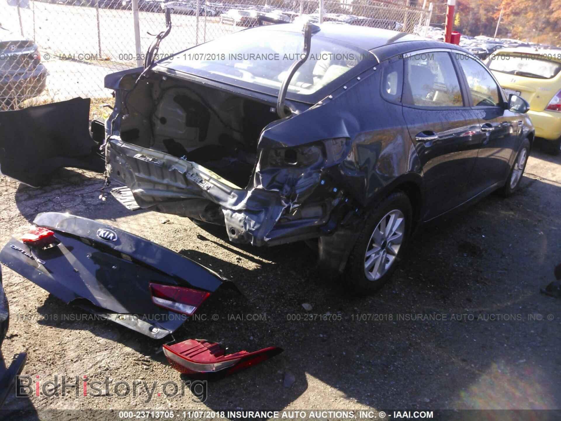 2016 KIA OPTIMA - VIN: KNAGT4L30G5073737 - Фото 4