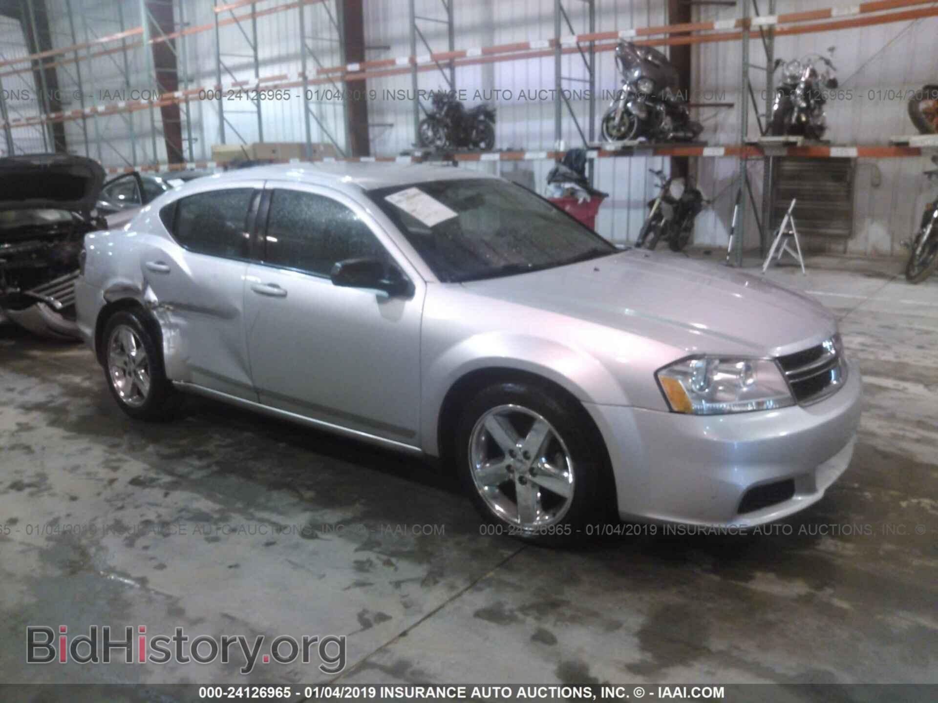 Photo 1C3CDZAB0CN264918 - DODGE AVENGER 2012