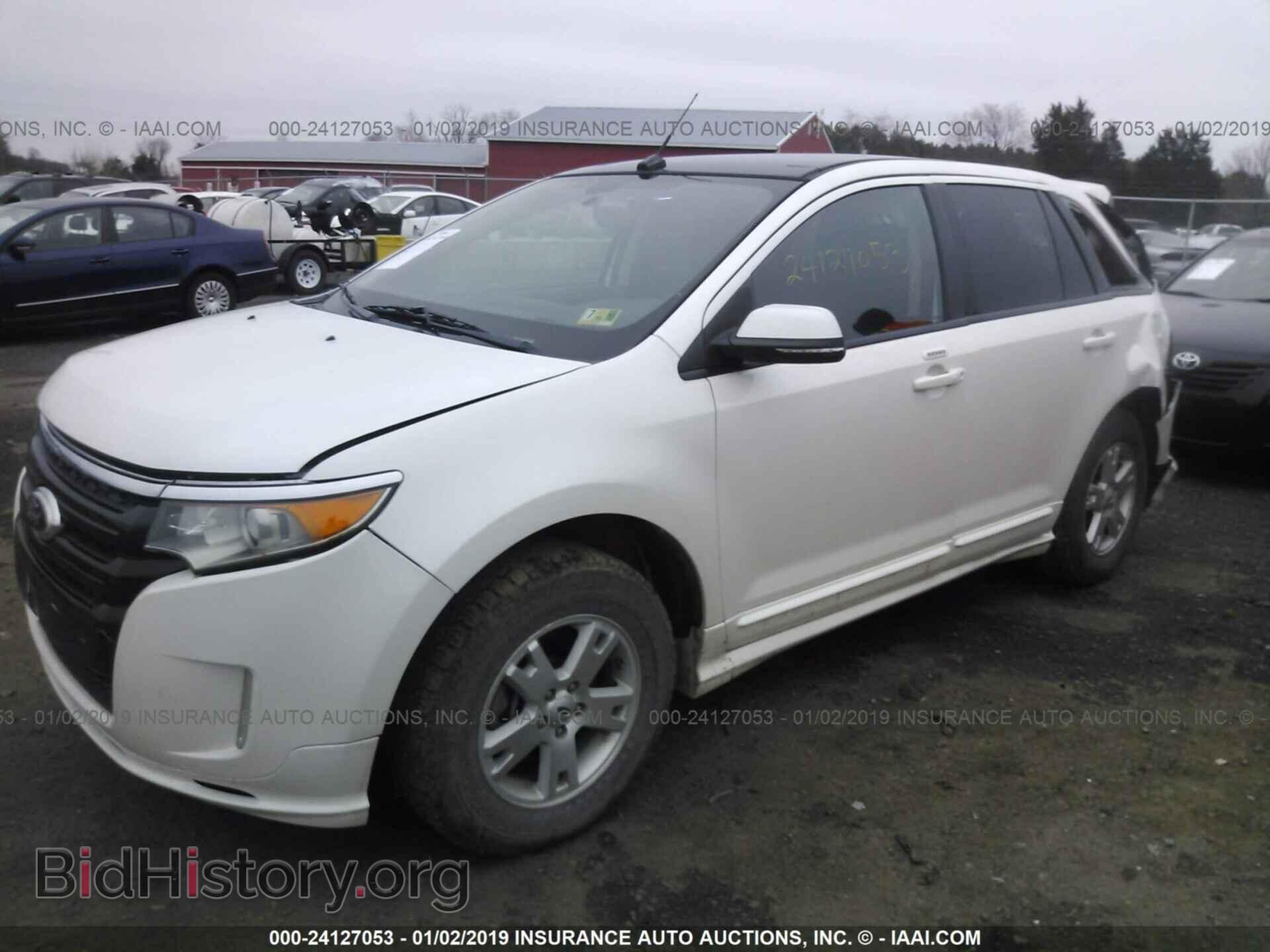 2013 FORD EDGE - VIN: 2FMDK4AK3DBC55549 - Фото 2
