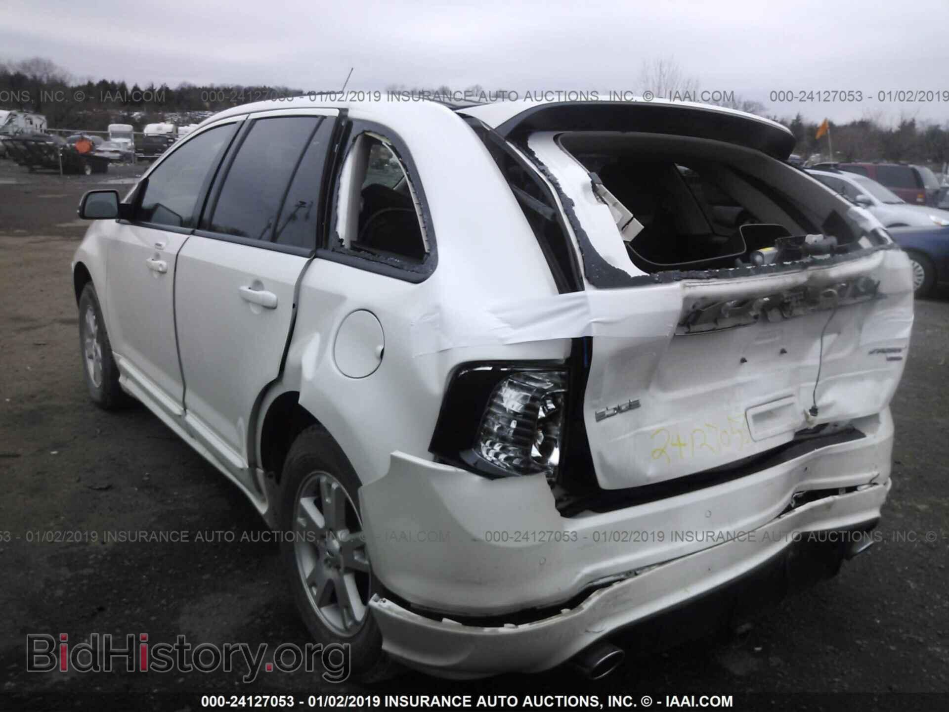 2013 FORD EDGE - VIN: 2FMDK4AK3DBC55549 - Фото 3