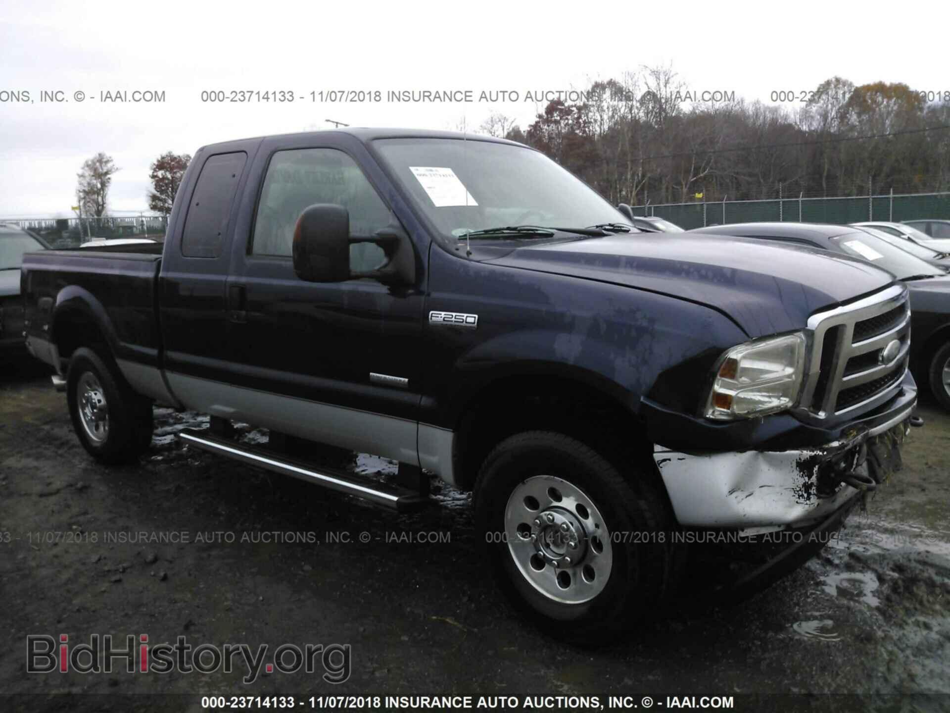 Photo 1FTSX21P25EB18847 - FORD F250 2005