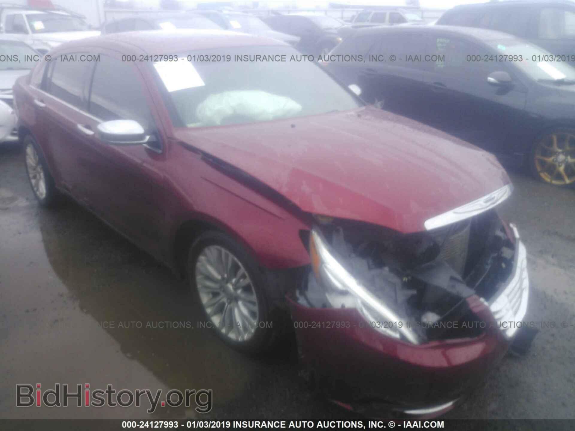 Фотография 1C3CCBCG4CN226384 - CHRYSLER 200 2012