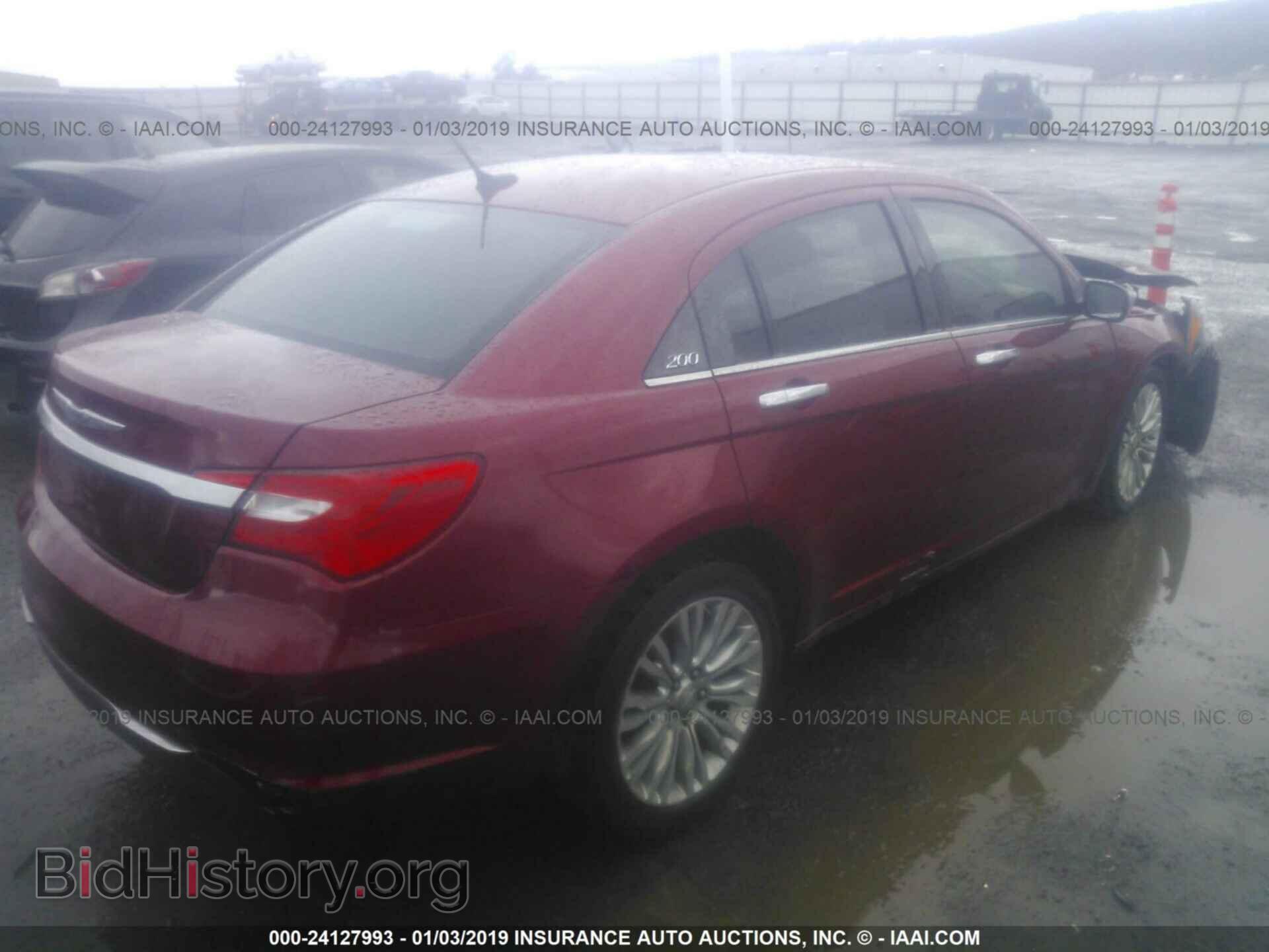 2012 CHRYSLER 200 - VIN: 1C3CCBCG4CN226384 - Фото 4