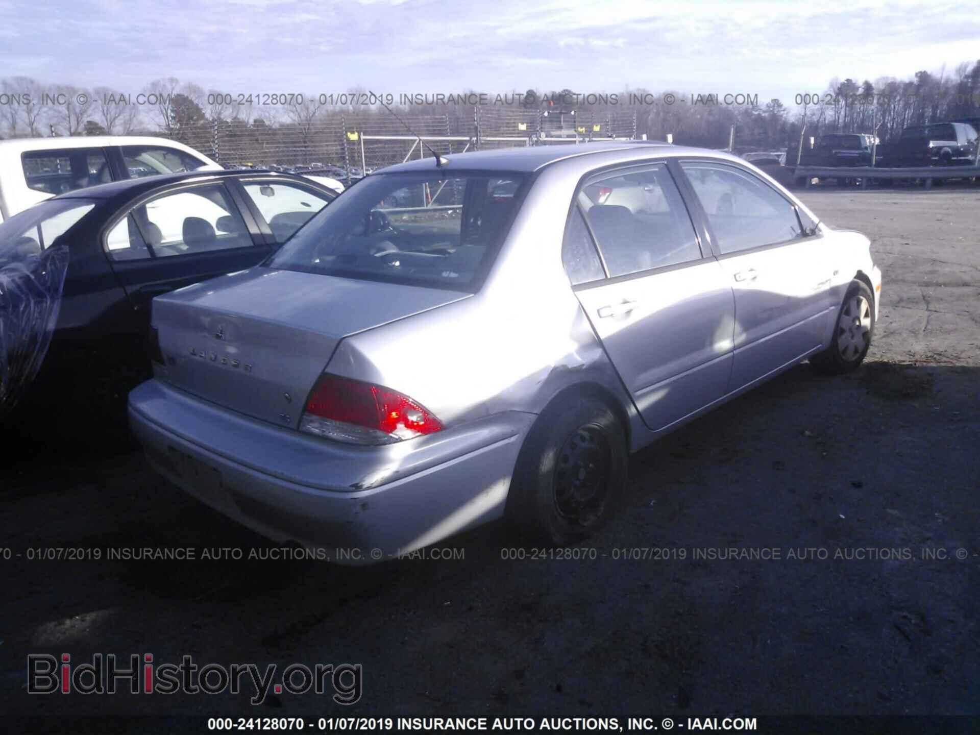 2003 MITSUBISHI LANCER - VIN: JA3AJ26E23U030256 - Фото 4