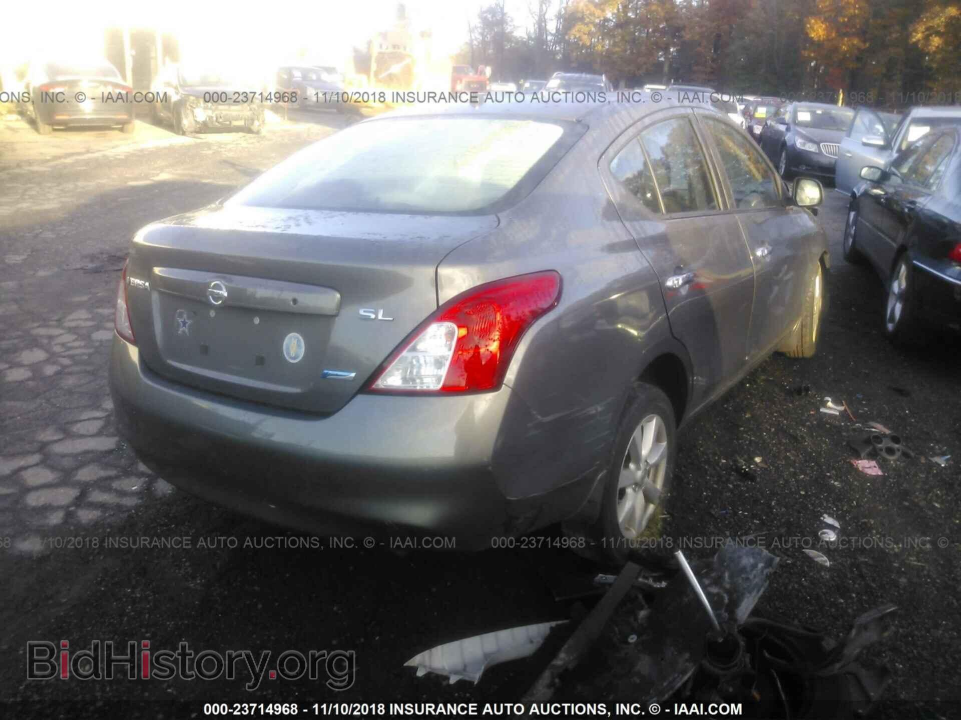 2012 NISSAN VERSA - VIN: 3N1CN7AP0CL938710 - Фото 4