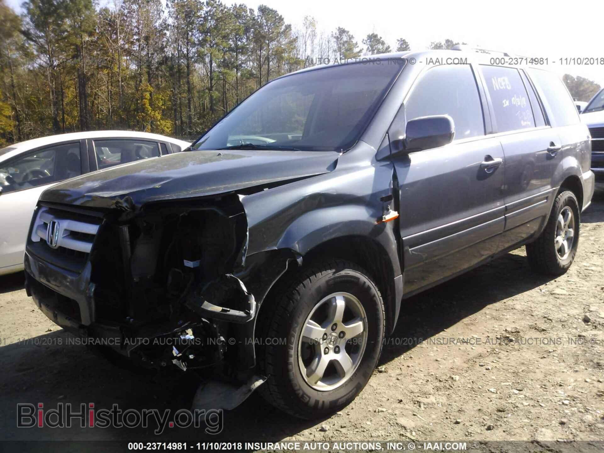 2006 HONDA PILOT - VIN: 5FNYF18636B011973 - Фото 2