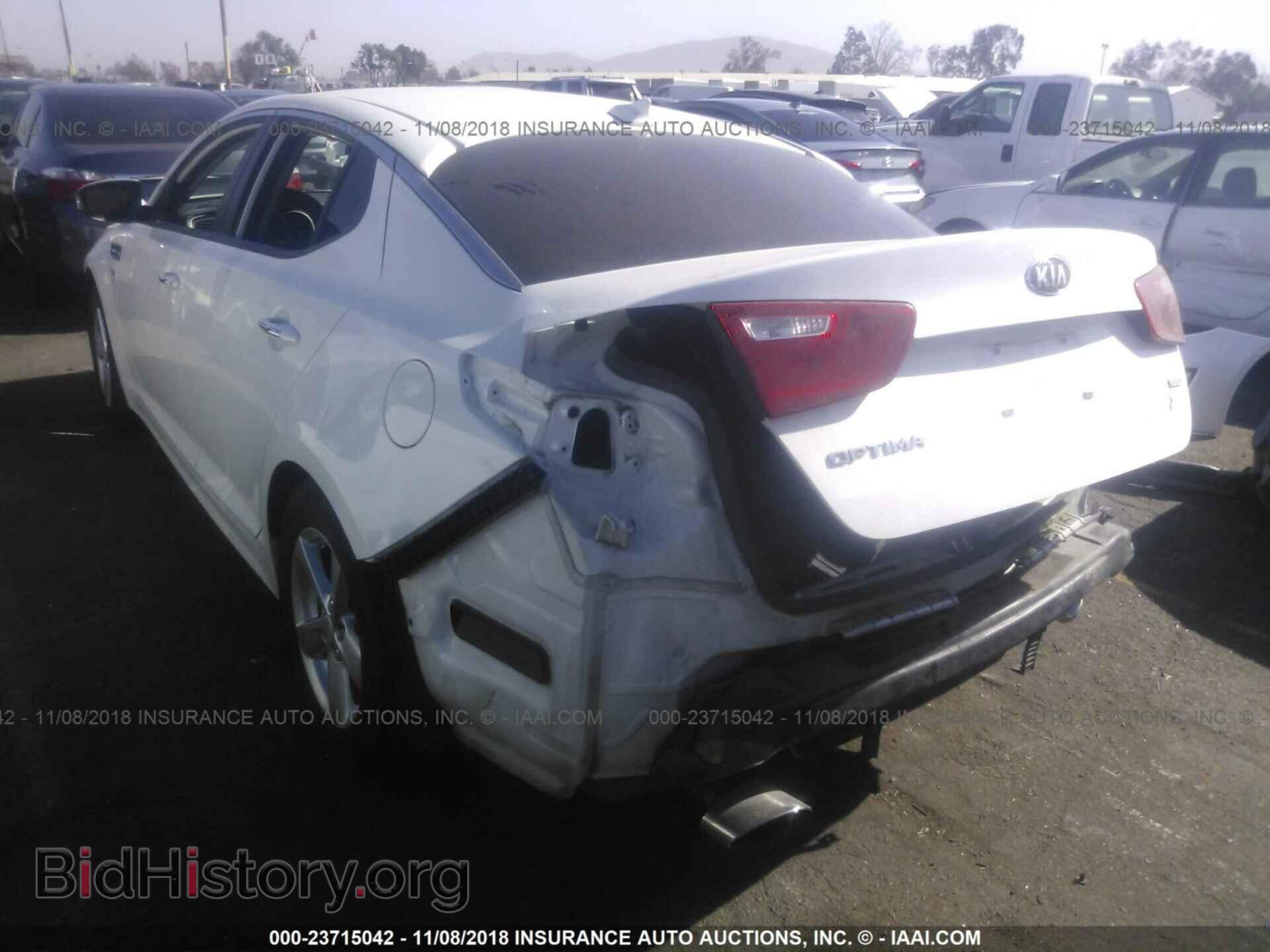 2015 KIA OPTIMA - VIN: KNAGM4A72F5658496 - Photo 3