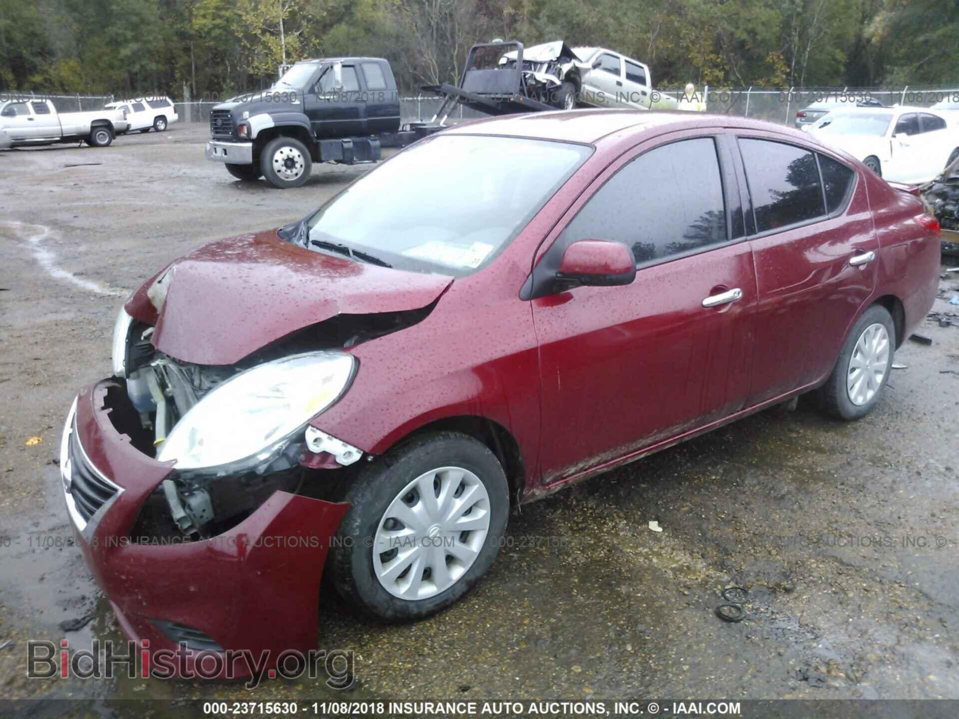 2014 NISSAN VERSA - VIN: 3N1CN7AP2EL846937 - Фото 2