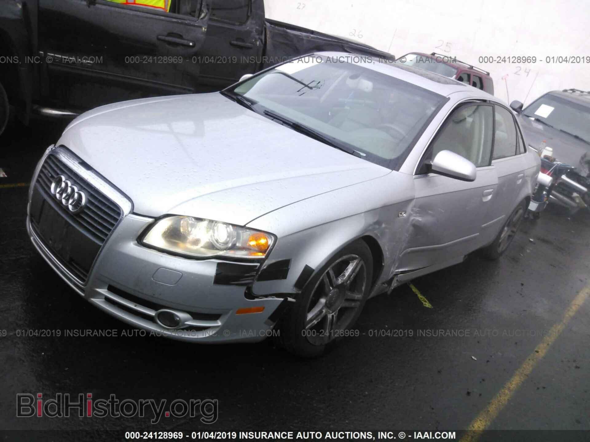 2007 AUDI A4 - VIN: WAUDF78E97A227410 - Фото 2