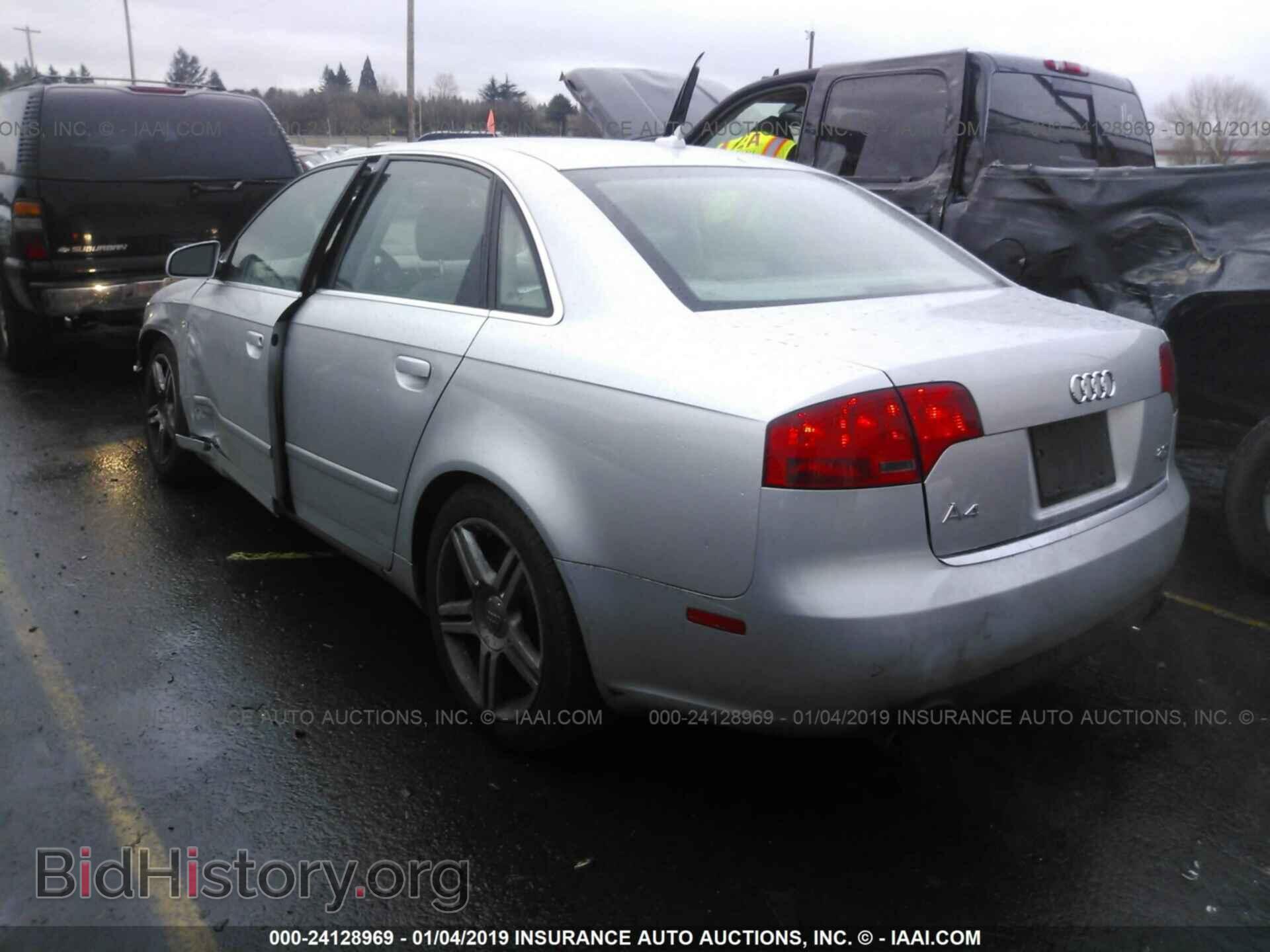 2007 AUDI A4 - VIN: WAUDF78E97A227410 - Фото 3