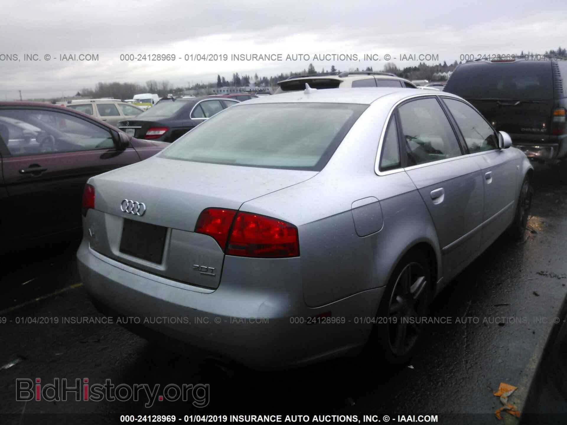 2007 AUDI A4 - VIN: WAUDF78E97A227410 - Фото 4