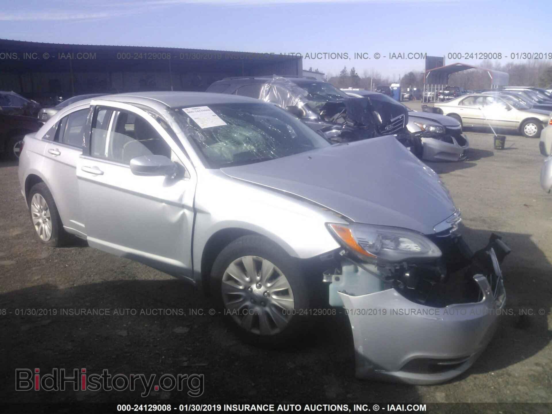 Фотография 1C3CCBAB1CN295587 - CHRYSLER 200 2012