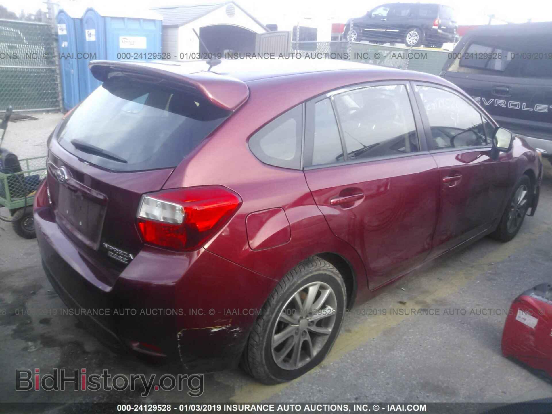 2014 SUBARU IMPREZA - VIN: JF1GPAC68EH334792 - Фото 4