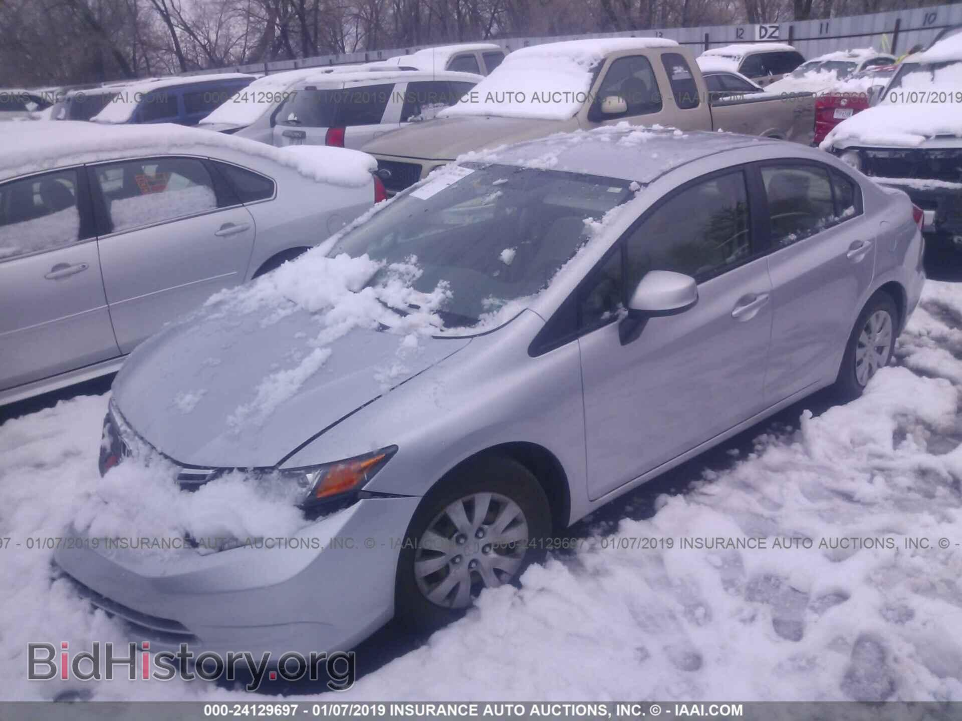 2012 HONDA CIVIC - VIN: JHMFB2F50CS000591 - Photo 2