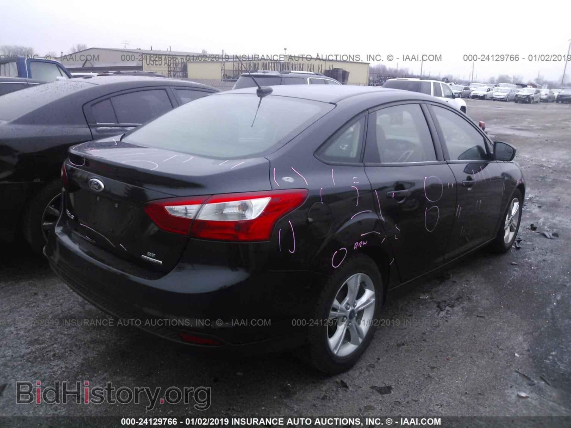 2013 FORD FOCUS - VIN: 1FADP3F21DL351064 - Фото 4