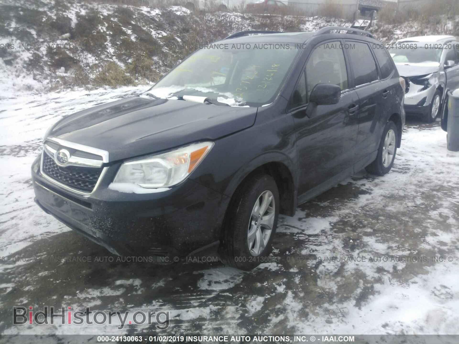 2014 SUBARU FORESTER - VIN: JF2SJAEC7EH402106 - Фото 2