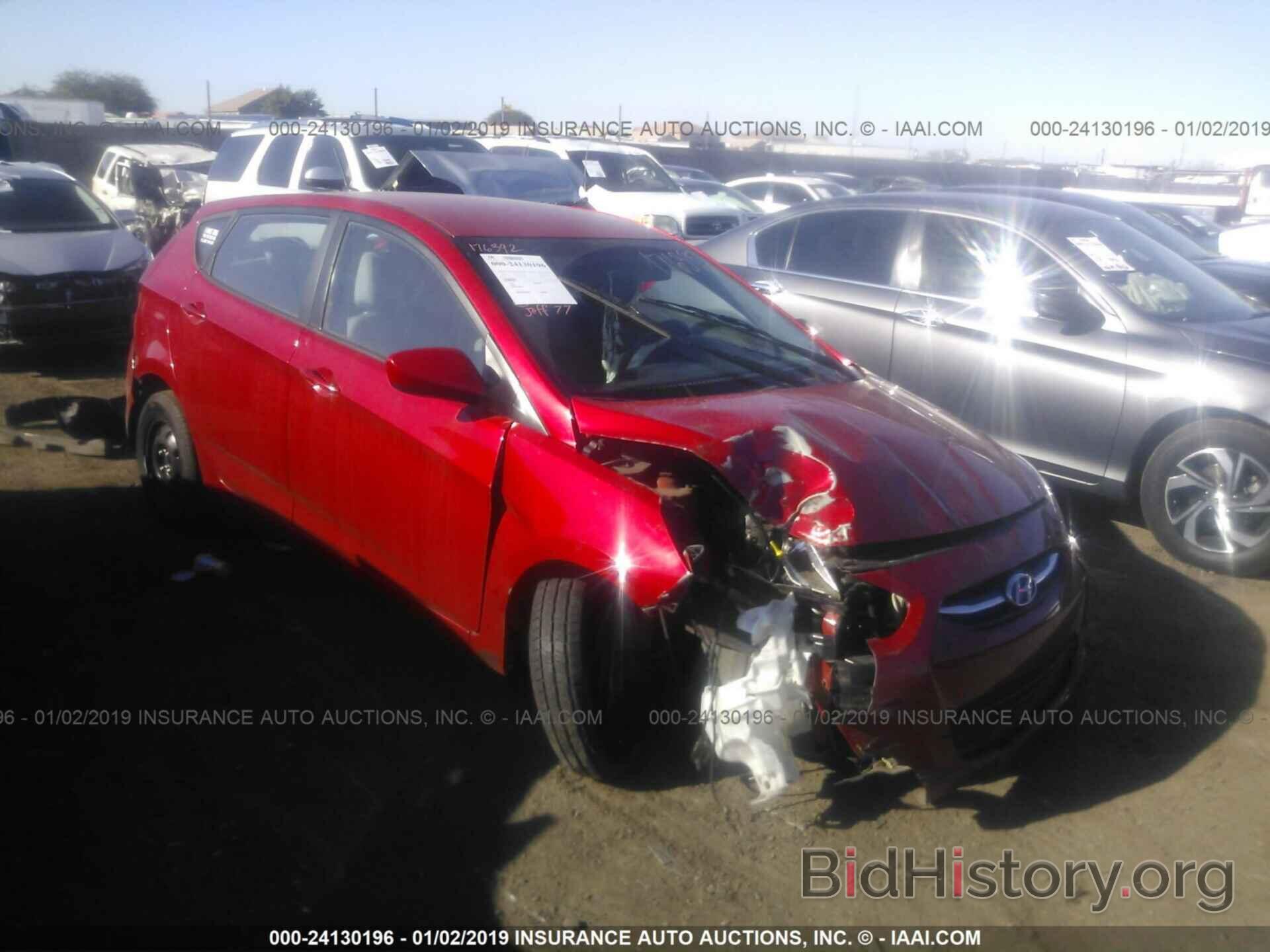 Photo KMHCT5AEXGU238691 - HYUNDAI ACCENT 2016