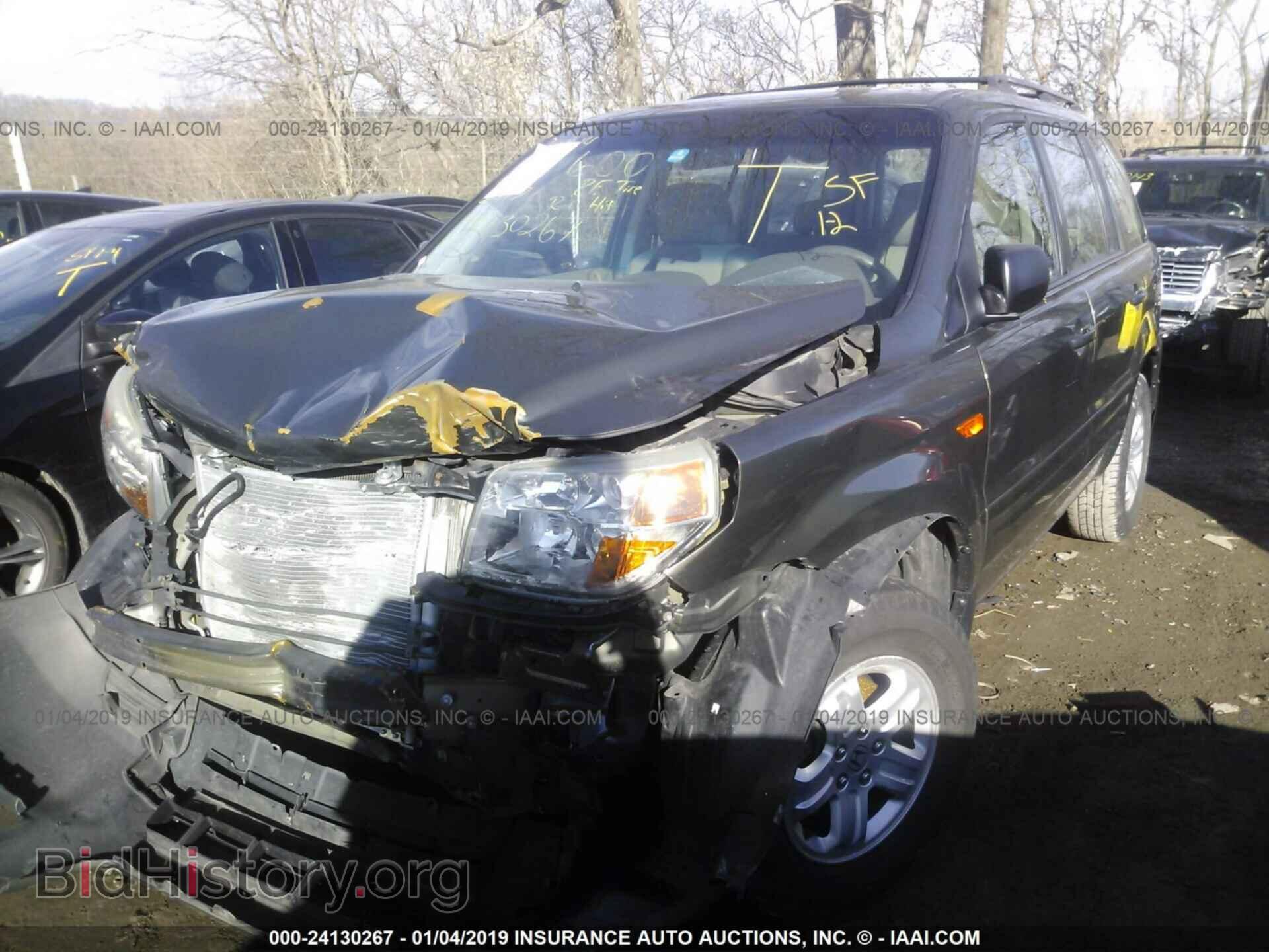 2006 HONDA PILOT - VIN: 5FNYF28176B028771 - Фото 2