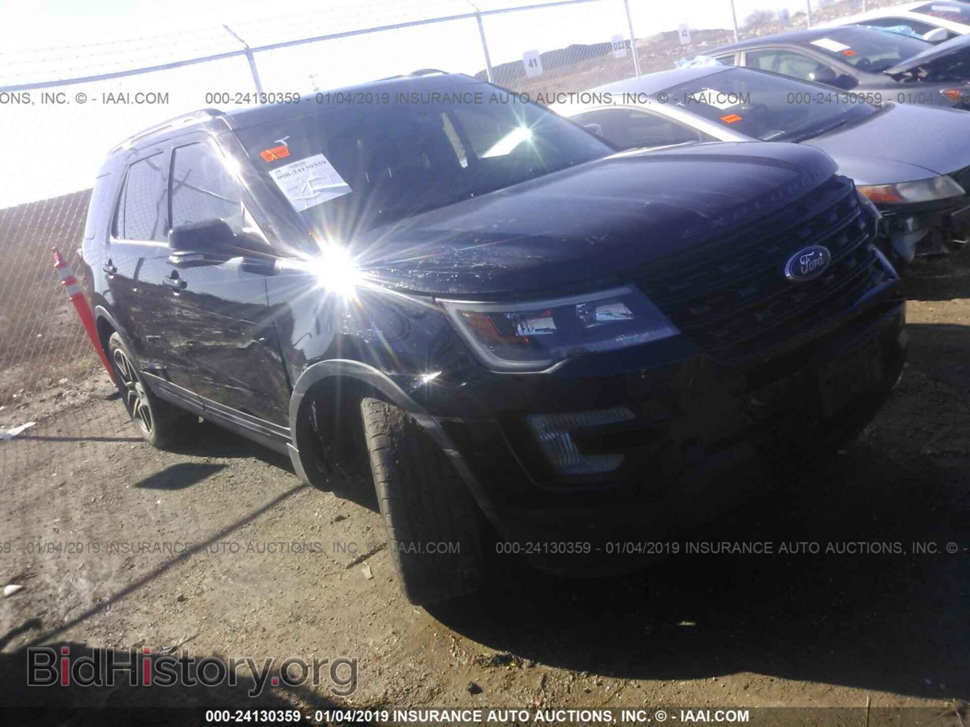 Фотография 1FM5K8GT5GGD12410 - FORD EXPLORER 2016