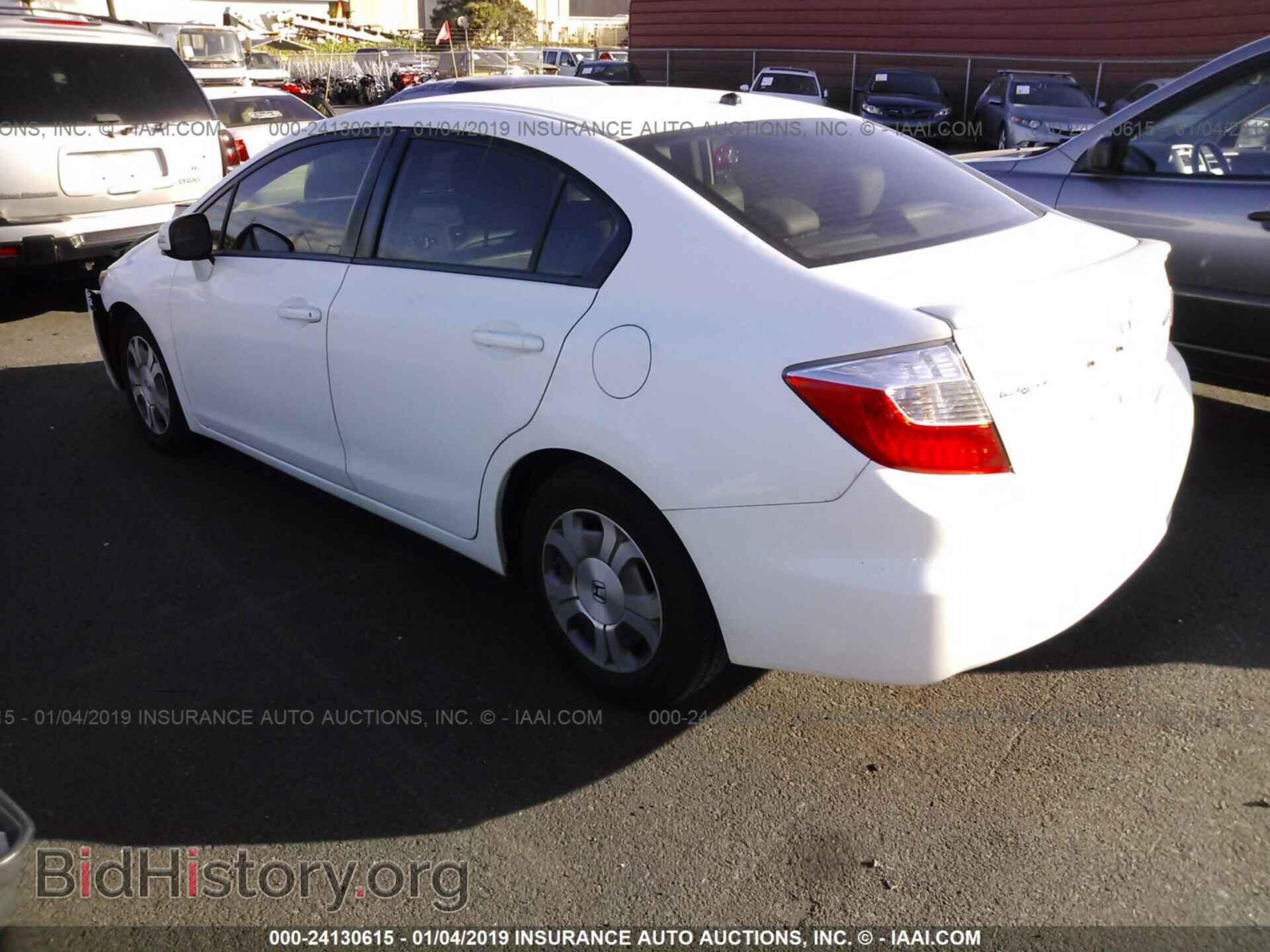2012 HONDA CIVIC - VIN: JHMFB4F33CS003379 - Фото 3