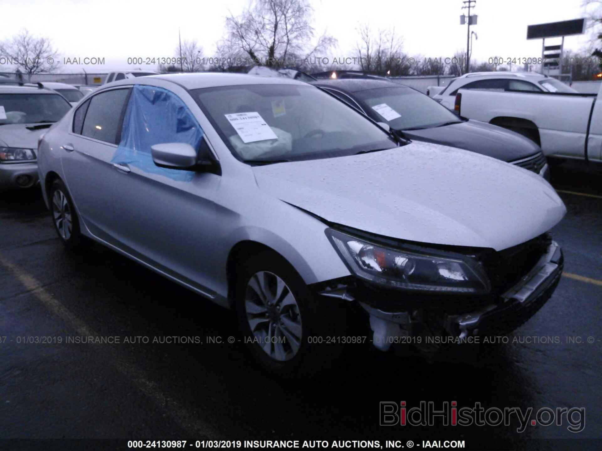 Photo 1HGCR2F36EA137687 - HONDA ACCORD 2014