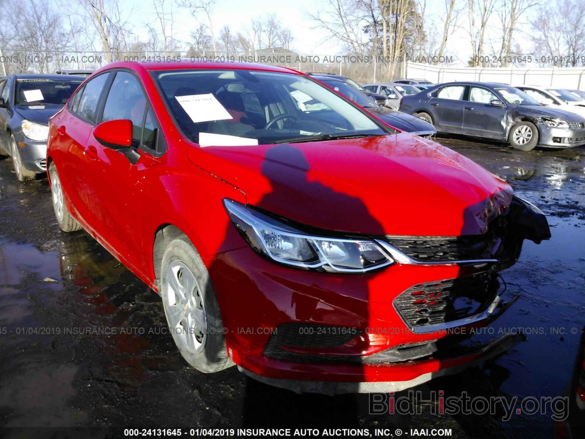 Фотография 1G1BC5SM7G7323324 - CHEVROLET CRUZE 2016