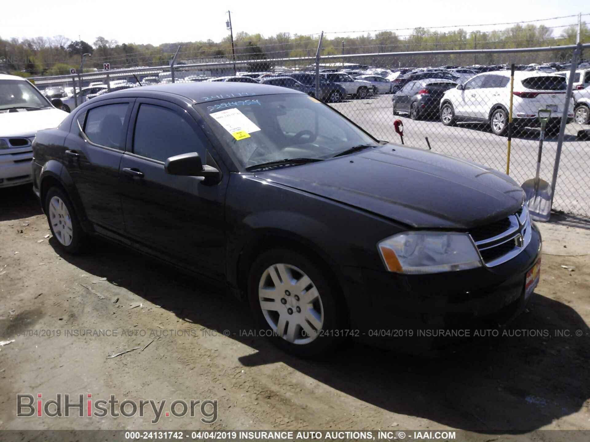 Photo 1C3CDZAB9CN209500 - DODGE AVENGER 2012