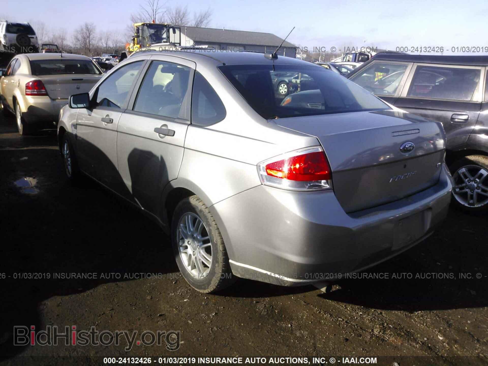 2008 FORD FOCUS - VIN: 1FAHP35N98W248024 - Фото 3