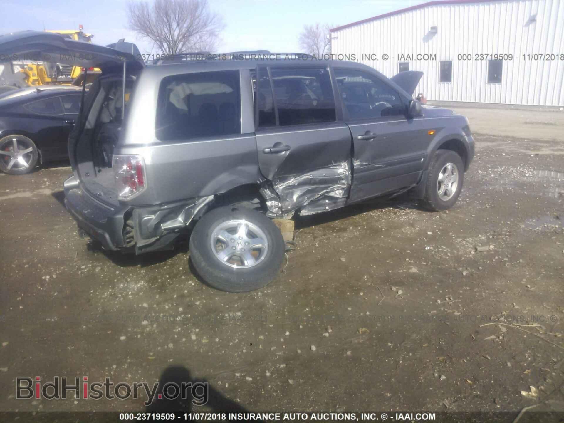 2008 HONDA PILOT - VIN: 5FNYF28538B010595 - Фото 4
