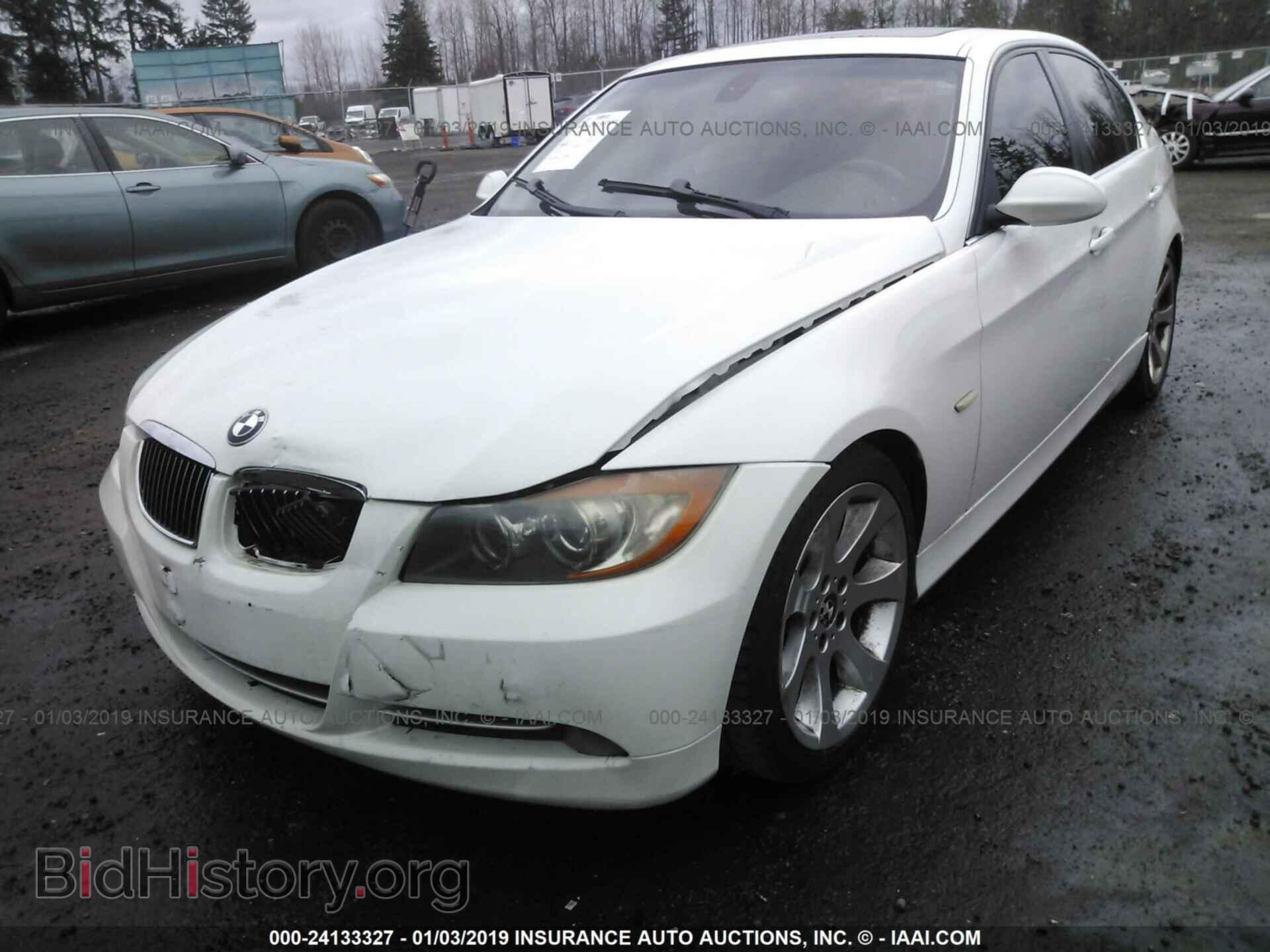 2007 BMW 335 - VIN: WBAVB73597VF53517 - Фото 2