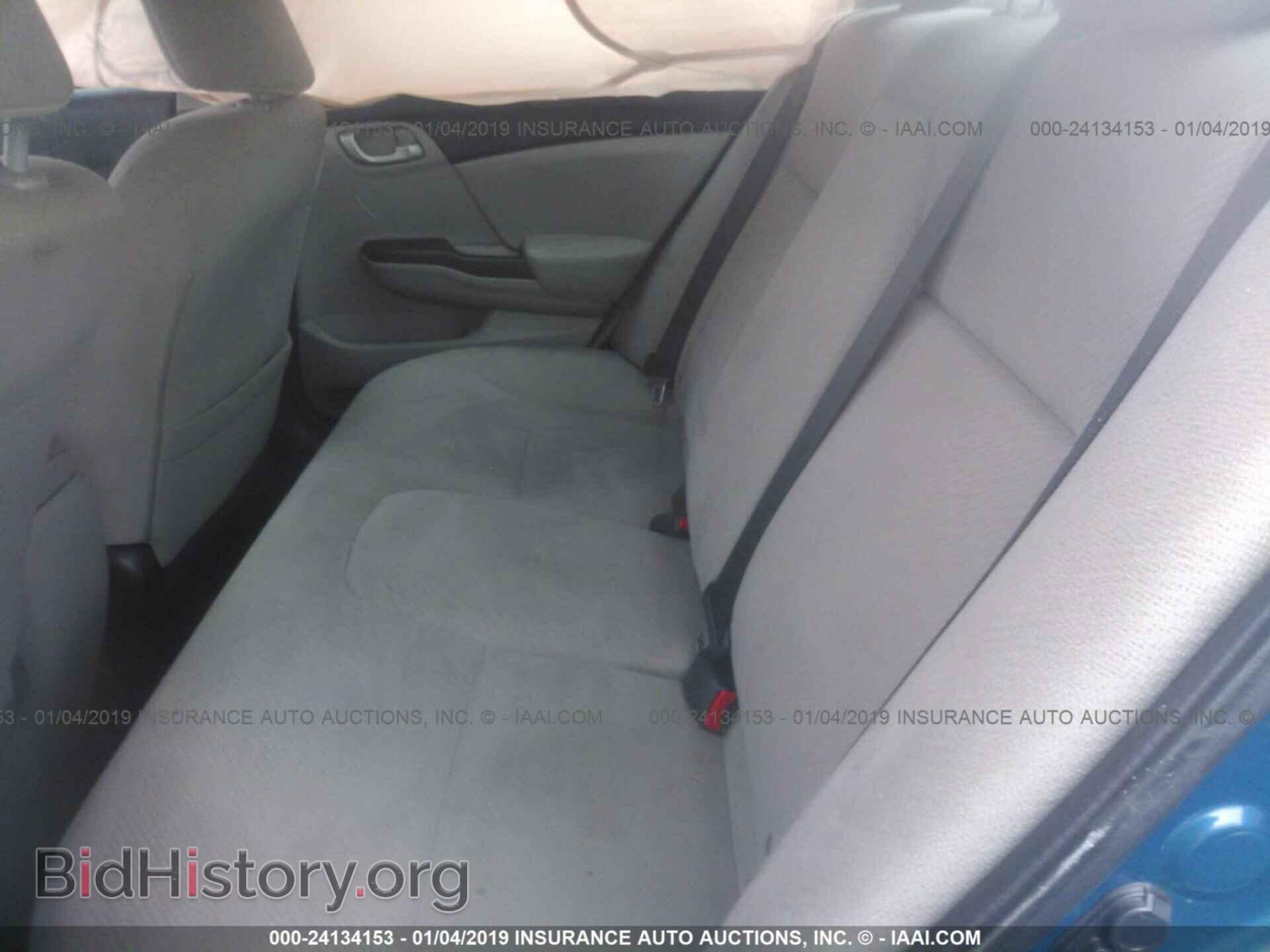 2013 HONDA CIVIC - VIN: 2HGFB2F54DH574333 - Фото 8