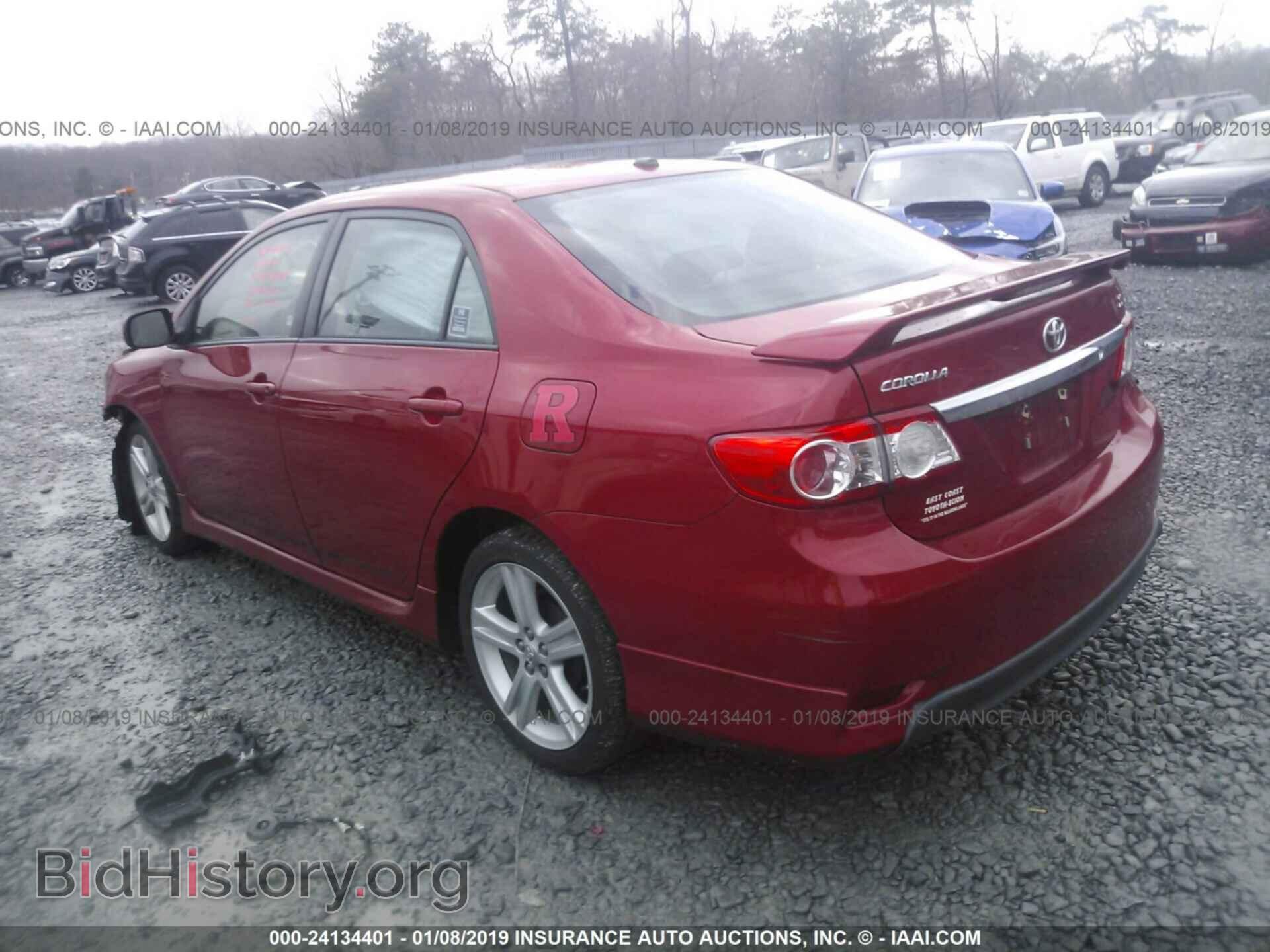 2013 TOYOTA COROLLA - VIN: 2T1BU4EE8DC024647 - Фото 3