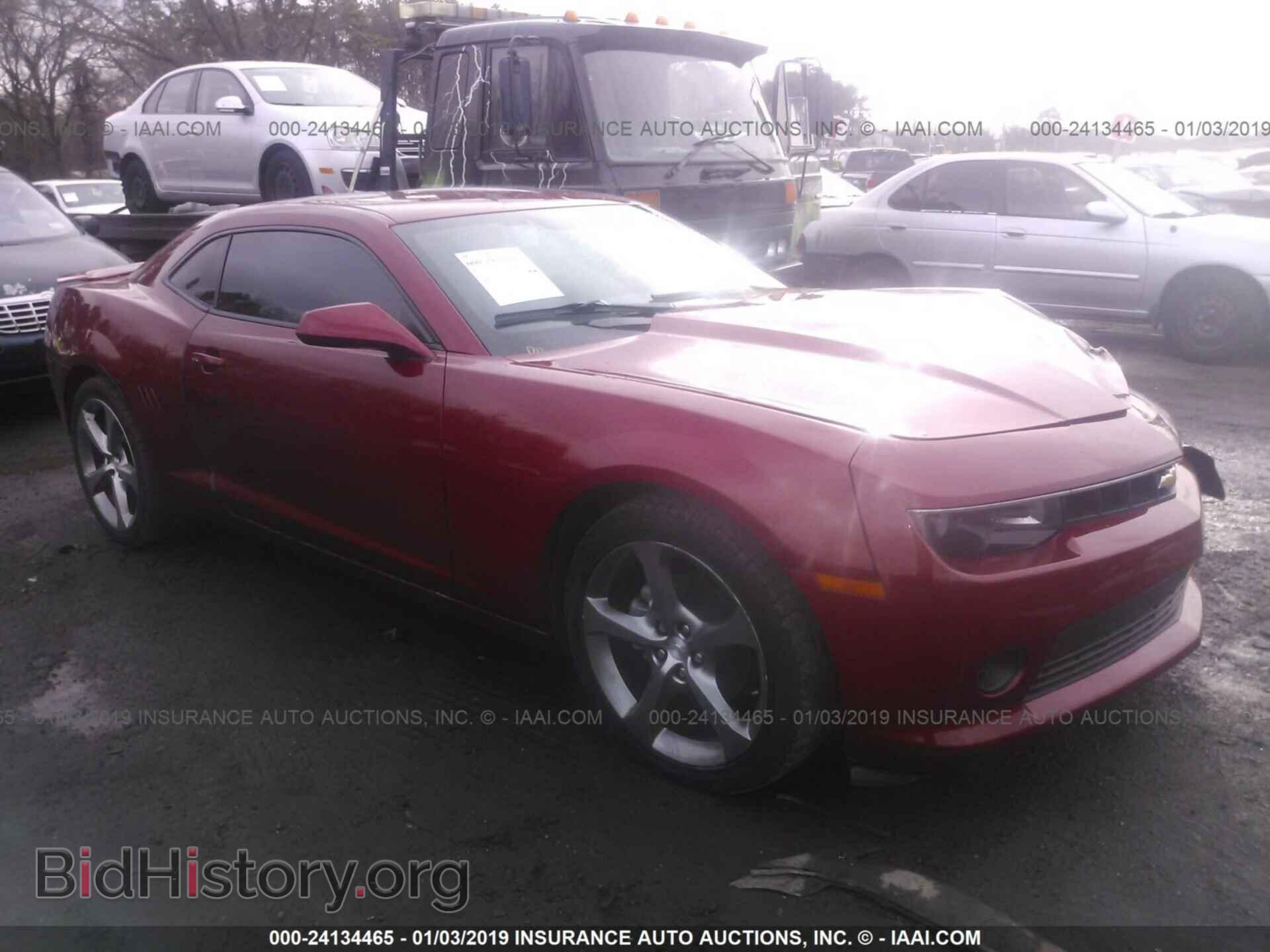Фотография 2G1FB1E36E9257568 - CHEVROLET CAMARO 2014