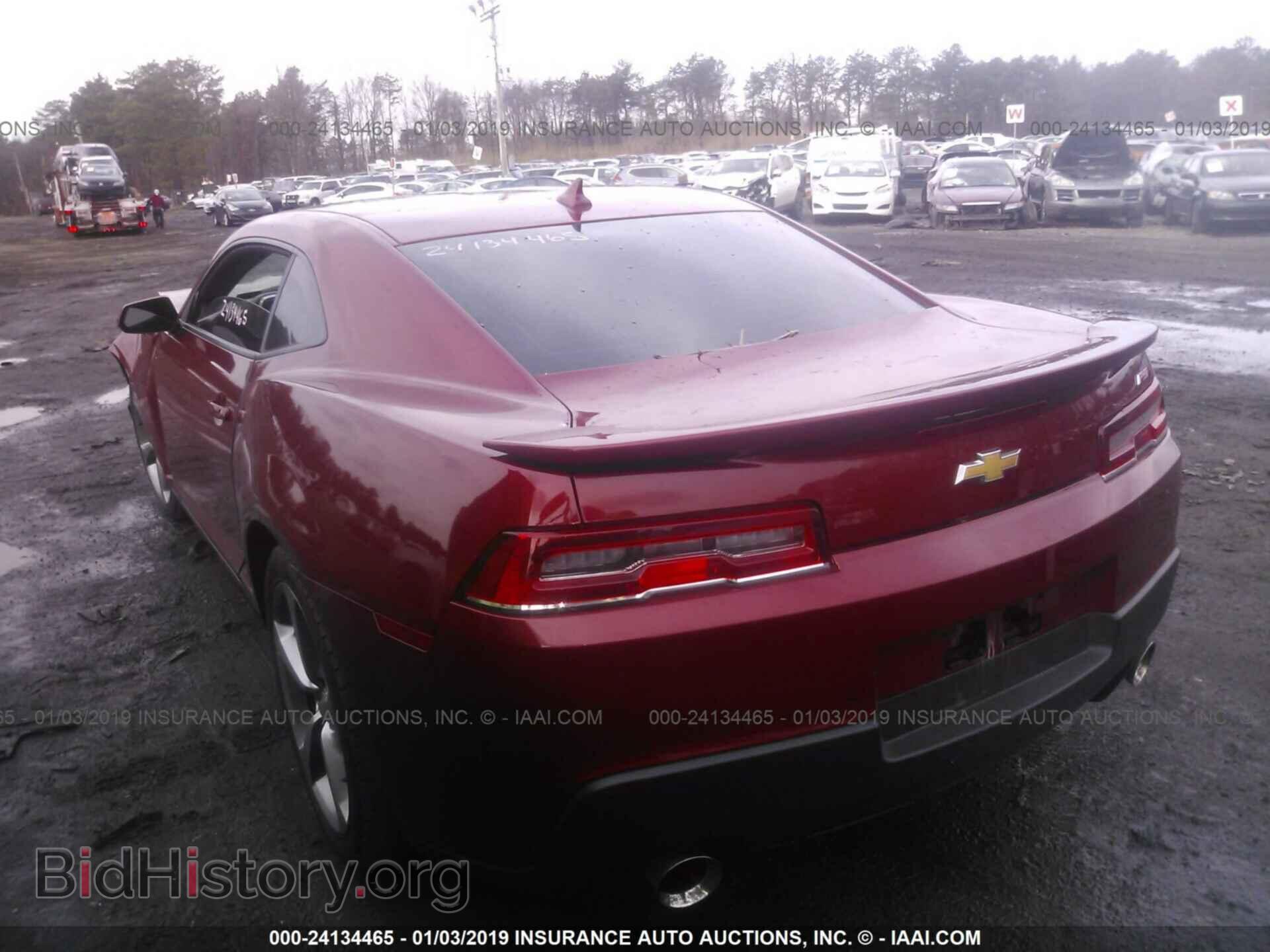 2014 CHEVROLET CAMARO - VIN: 2G1FB1E36E9257568 - Фото 3