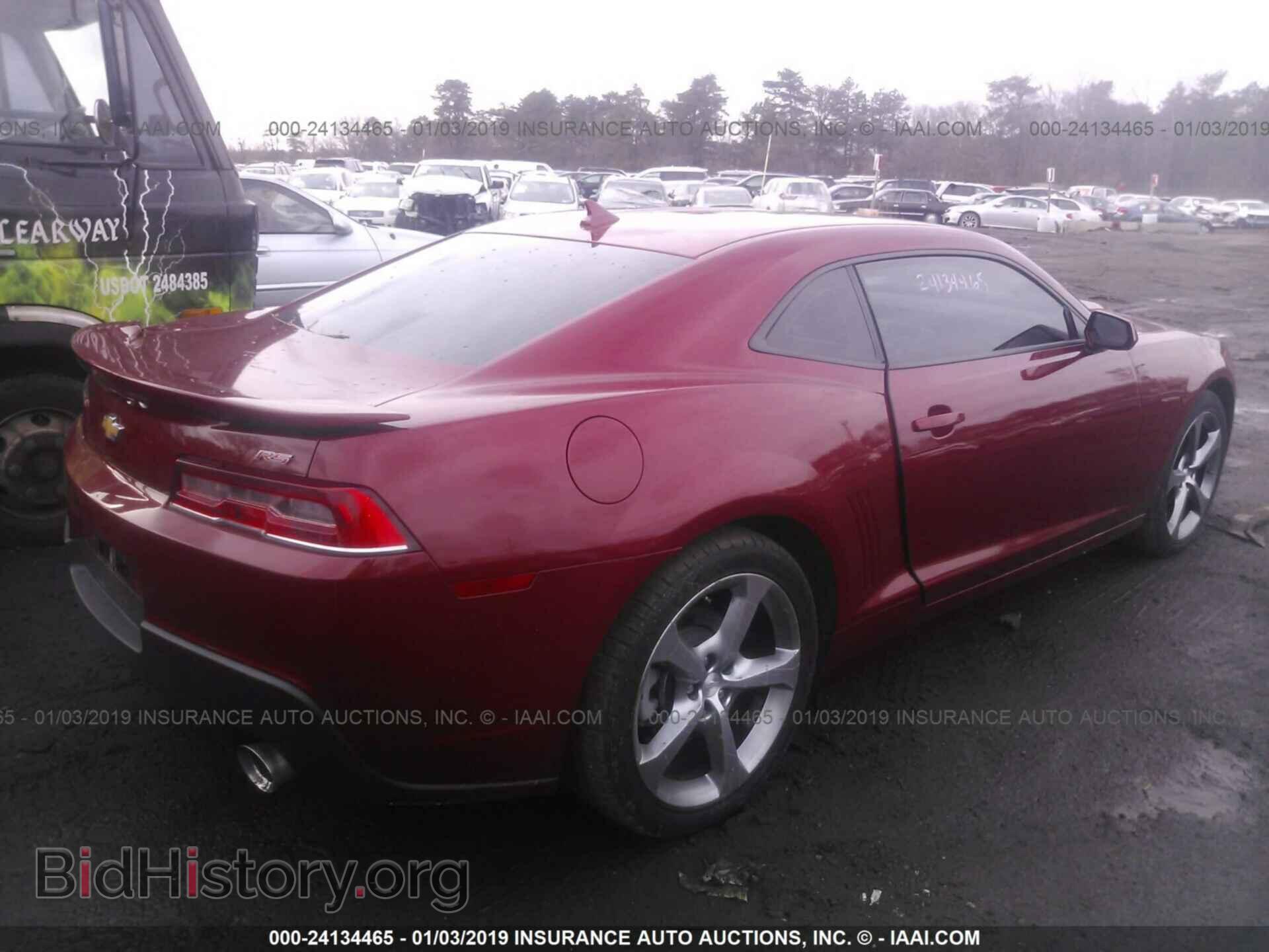 2014 CHEVROLET CAMARO - VIN: 2G1FB1E36E9257568 - Фото 4
