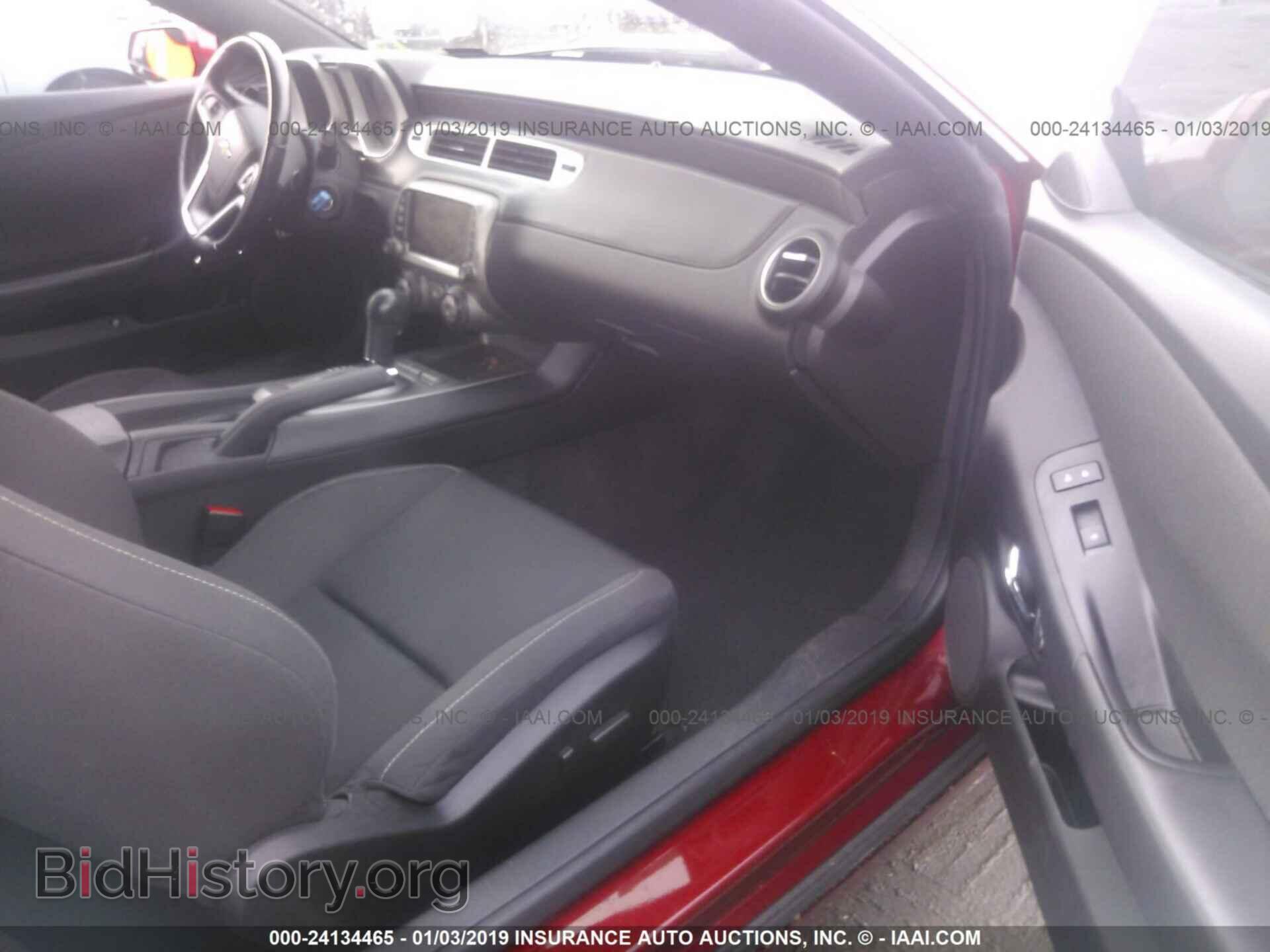 2014 CHEVROLET CAMARO - VIN: 2G1FB1E36E9257568 - Фото 5